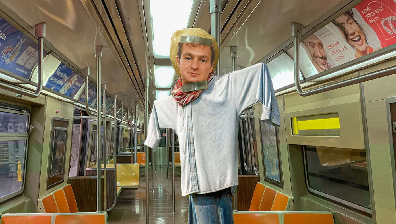 Cities Put Daniel Penny Scarecrows On Subways To Deter Crime #BabylonBee