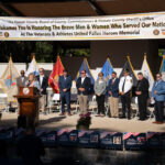 Diocese represented at vet memorial visit in Woodland Park