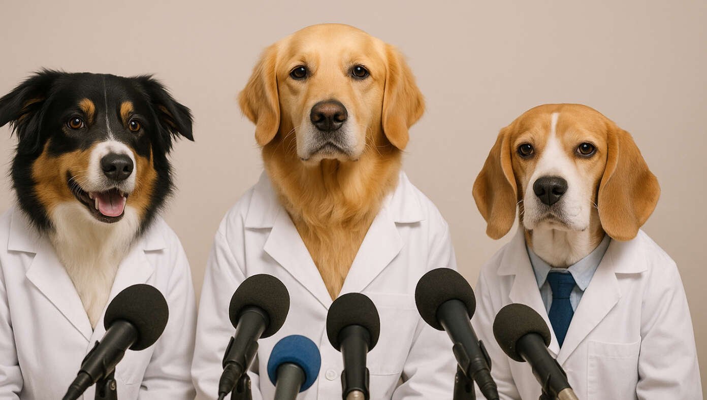 Dog CDC Announces Eating Own Poo Completely Safe #BabylonBee