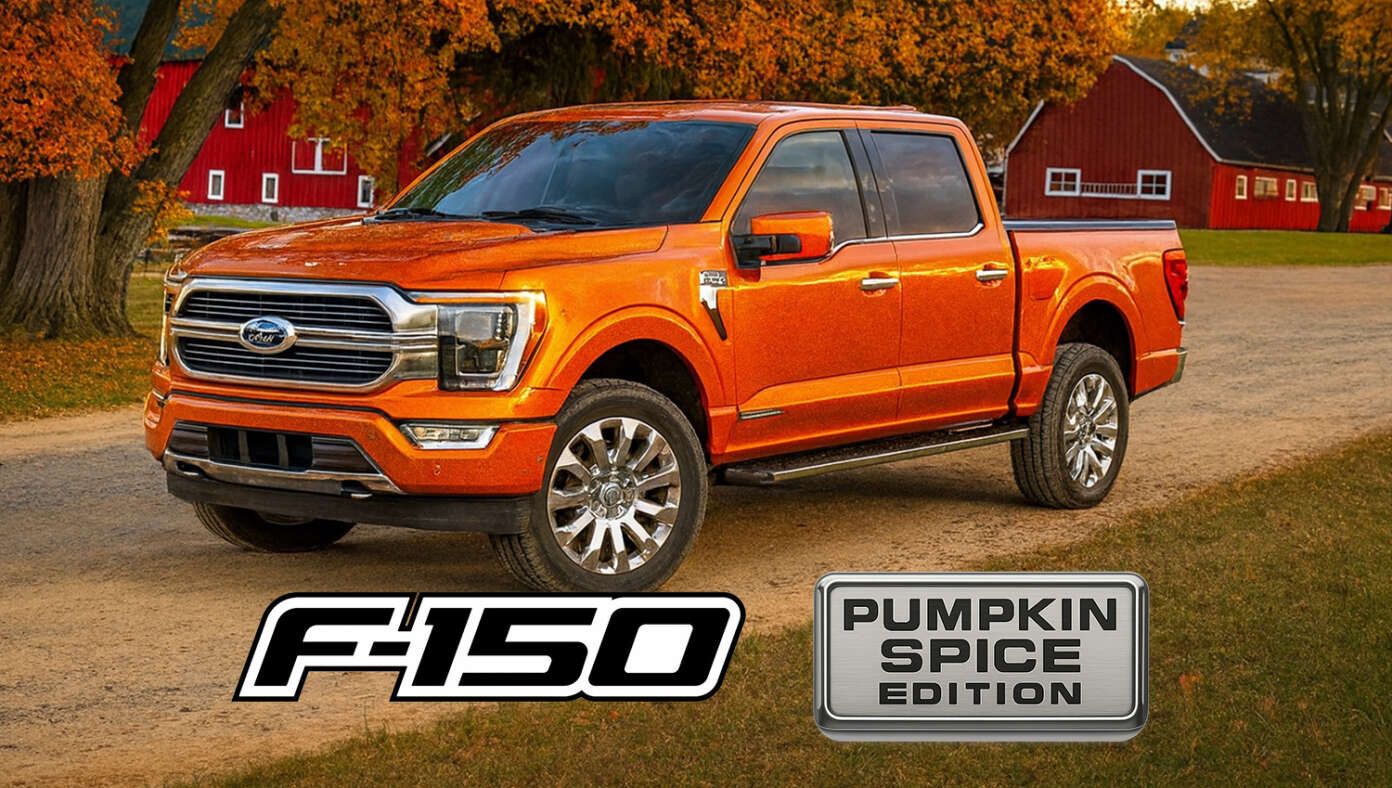Ford Introduces Pumpkin Spice F-150 #BabylonBee