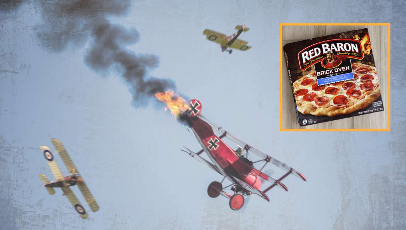 ‘I Hope Someone Names A Frozen Pizza After Me,’ Thinks Red Baron While Being Shot Down In WWI Dogfight #BabylonBee