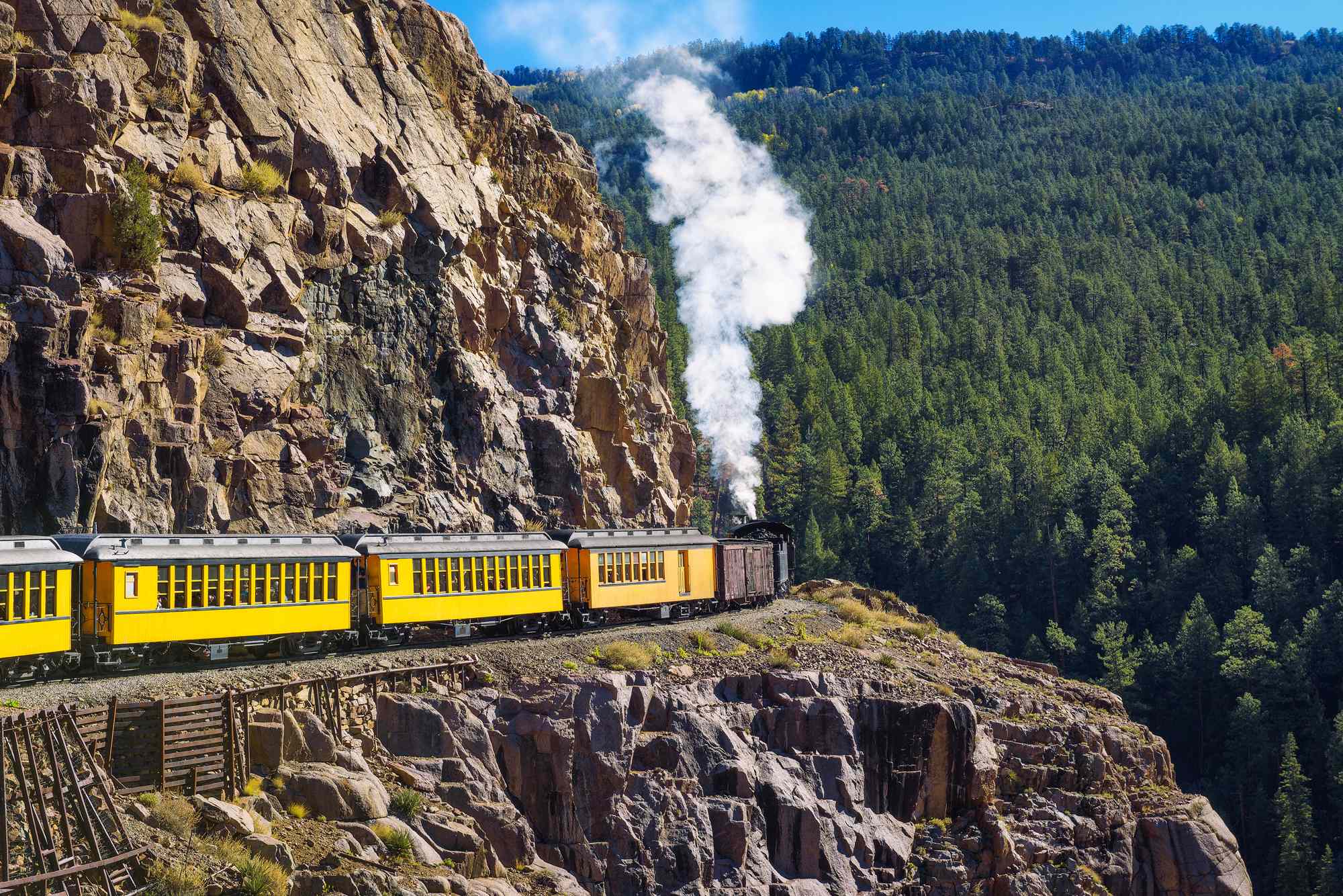 This May Be Colorado’s Last Affordable Ski Town—and It Also Has One of the Most Gorgeous Trains in the U.S.