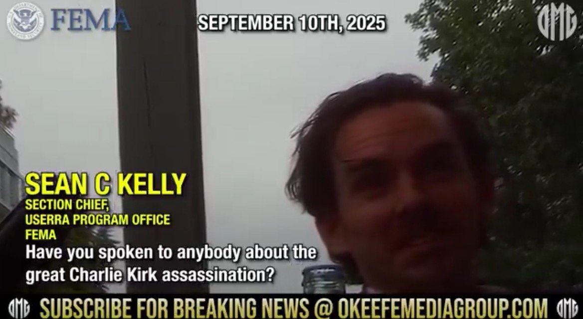 WATCH: FEMA Official Caught on Undercover Video Laughing About Assassination of Charlie Kirk, Says He “Kind of Deserved It” – Update He’s FIRED! – 
The O’Keefe Media Group on Friday released undercover video of a FEMA official laughing about the assassination of Charlie Kirk.
The post WATCH: FEMA Official Caught on Undercover Video Laughing About Assassination of Charlie Kirk, Says He “Kind of Deserved It” – Update He’s FIRED! appeared first on The Gateway Pundit.