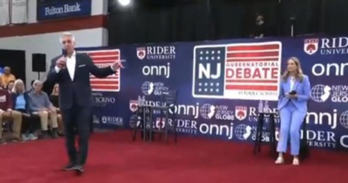 WATCH: Trump-Endorsed NJ Gubernatorial Candidate Jack Ciattarelli Flips the Tables on His Democrat Foe With a Brutal Revelation About Her During Heated Debate – 
A heated debate in the New Jersey Gubernatorial race turned into a one-sided affair after the Democrat’s corruption was fully exposed by her Republican opponent in front of the whole state.
The post WATCH: Trump-Endorsed NJ Gubernatorial Candidate Jack Ciattarelli Flips the Tables on His Democrat Foe With a Brutal Revelation About Her During Heated Debate appeared first on The Gateway Pundit.