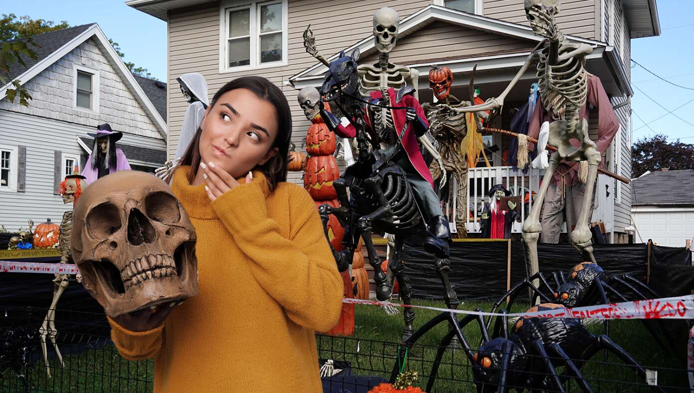 Is Your Wife Overdoing The Halloween Decorations? Look For These Signs #BabylonBee