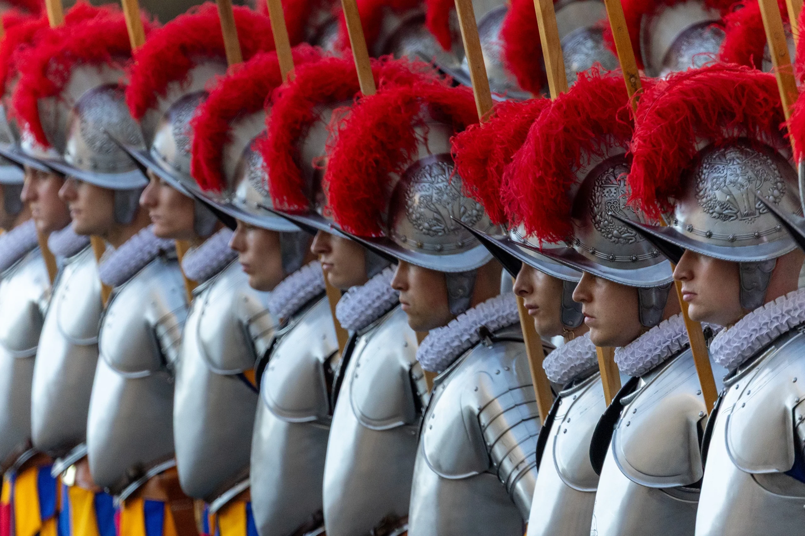 Pope Leo XIV attends swearing-in of Swiss Guard, first for a pope in nearly 60 years