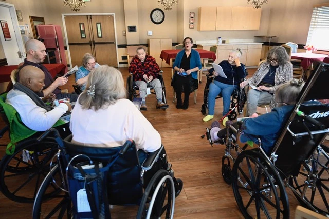 The Rosary Team: Bringing hope to seniors in their final years #Catholic
Residents at a senior care home in the Archdiocese of Denver join together to pray the rosary thanks to the ministry of The Rosary Team. / Credit: Photo courtesy of Teresa Rodriguez
Denver, Colorado, Oct 11, 2025 / 07:00 am (CNA).
After finishing the rosary with her fellow residents and volunteers from The Rosary Team, Martha “Marty” Todd smiled with peaceful joy. Over her lifetime, she has witnessed miracles through prayer — healings in her family, conversions of loved ones, and graces that could only have come from God.Now, in her later years, she treasures the weekly visits from The Rosary Team, whose volunteers gather to pray with elderly residents in care facilities across the archdiocese. Their presence brings comfort, companionship, and a reminder that no one is ever forgotten in God’s love.“We all love our mother,” Todd said, her eyes brightening as she spoke of the Blessed Virgin Mary. “Sometimes, when I get uptight about things or worried, praying the rosary brings comfort and kind of eases my whirling mind.”Martha “Marty” Todd, an independent resident in Denver. Credit: Teresa RodriguezA life marked by graceTodd’s journey to her nursing facility began unexpectedly after a seizure during a family Christmas visit made her realize that she “wasn’t infallible.” What could have been a frightening transition became a blessing, bringing her closer to her children, grandchildren, and extended family.Her voice caught with emotion as she recalled a miracle that transformed her entire family. One of her closest relatives was diagnosed with stage 4 cancer.“We just prayed our heads off,” Todd said.After surgery and biopsy, the surgeon returned with impossible news: There was no cancer.“We just know she had a healing,” she continued.That miracle rippled through her family, drawing more relatives into the Catholic Church as they recognized “the value of Catholic prayer.” Her grandson Andrew, once a quiet and thoughtful boy, began attending daily Mass in high school. Today, he is Brother Francis, serving as assistant to the abbot at Conception Abbey.“He was always kind of a quiet, pondering kid,” Todd reflected. “We realized he had a call.”Teresa Rodriguez with her mother, Marian Buchheit. Credit: Paul BuchheitA husband’s final gracePerhaps the most unexpected conversion came from Todd’s husband, Richard, who was not Catholic. During a visit to their son Rob in Missouri, Richard was diagnosed with cancer. Their son gently asked him: “Don’t you think it’s time you were baptized?” Richard simply replied: “I guess so.”A priest baptized him in the hospital, giving him what Marty Todd calls “a direct line to heaven” before he passed away four months later.These profound experiences of grace and conversion have shaped Todd’s deep appreciation for the spiritual care she now receives at Morningstar, her nursing facility. Having witnessed how powerfully God works in the final moments of life, she knows the vital importance of bringing faith to those approaching their final years.The Rosary Team’s presenceWhen volunteers from The Rosary Team arrive, something special happens. Their visits bring “more connection with people,” Todd explained. “They are doing something nice for us.”The presence of volunteers transforms the experience from routine prayer into relationship. They become bridges to the wider community, especially for those in assisted living or memory care who have limited mobility.“It’s quite a wake-up call when you move into a facility like this,” Todd said.Since arriving, she has seen about 20 to 25 people pass away in a single year — some who “seemed really vital and just didn’t wake up one morning.”That reality shapes how residents think about faith.“We all realize we’re getting closer to the end of life,” she noted. “I think we ponder a little more about what it will be.”Among her neighbors are “fallen-away Catholics” she prays for.“It’s never too late as long as you’re still breathing,” she said.A legacy of faithThe Rosary Team’s ministry is more than weekly visits. It is a lifeline that shows seniors they are cared for and remembered. Volunteers bring statues of the Blessed Virgin Mary, lead familiar prayers and embody Christ’s love for those society too often forgets.Todd sees the fruit of such faith passed down through her family. Her granddaughter, Alex Martinez, daughter of Rich and Joanie Todd, recently graduated as a pediatric nurse practitioner. Todd attended her graduation in Nashville — a joy she credits to being closer to family since moving to Morningstar.In Alex’s healing work, like Brother Francis’ monastic vocation, Todd sees how prayer echoes through generations, bearing fruit in both religious and professional service.Resident Dan Cummings prays the rosary. Credit: Cris FanelliExpanding a vital missionTodd’s story highlights why The Rosary Team’s mission is so crucial. Across the country, nursing facilities house thousands of elderly residents, many of whom suffer spiritual isolation. While activities may include exercise and entertainment, few offer the kind of deep spiritual care needed as residents face mortality.Requests for The Rosary Team’s presence continue to grow nationwide. The ministry runs entirely on the generosity of donors who believe in supporting the spiritual welfare of the elderly — fulfilling both corporal and spiritual works of mercy. Their gifts make possible the training, coordination, and expansion of this mission of prayer.To learn more about supporting The Rosary Team, visit www.therosaryteam.org.This story was first published by the Denver Catholic and has been reprinted on CNA with permission. The Rosary Team: Bringing hope to seniors in their final years #Catholic
Residents at a senior care home in the Archdiocese of Denver join together to pray the rosary thanks to the ministry of The Rosary Team. / Credit: Photo courtesy of Teresa Rodriguez
Denver, Colorado, Oct 11, 2025 / 07:00 am (CNA).
After finishing the rosary with her fellow residents and volunteers from The Rosary Team, Martha “Marty” Todd smiled with peaceful joy. Over her lifetime, she has witnessed miracles through prayer — healings in her family, conversions of loved ones, and graces that could only have come from God.Now, in her later years, she treasures the weekly visits from The Rosary Team, whose volunteers gather to pray with elderly residents in care facilities across the archdiocese. Their presence brings comfort, companionship, and a reminder that no one is ever forgotten in God’s love.“We all love our mother,” Todd said, her eyes brightening as she spoke of the Blessed Virgin Mary. “Sometimes, when I get uptight about things or worried, praying the rosary brings comfort and kind of eases my whirling mind.”Martha “Marty” Todd, an independent resident in Denver. Credit: Teresa RodriguezA life marked by graceTodd’s journey to her nursing facility began unexpectedly after a seizure during a family Christmas visit made her realize that she “wasn’t infallible.” What could have been a frightening transition became a blessing, bringing her closer to her children, grandchildren, and extended family.Her voice caught with emotion as she recalled a miracle that transformed her entire family. One of her closest relatives was diagnosed with stage 4 cancer.“We just prayed our heads off,” Todd said.After surgery and biopsy, the surgeon returned with impossible news: There was no cancer.“We just know she had a healing,” she continued.That miracle rippled through her family, drawing more relatives into the Catholic Church as they recognized “the value of Catholic prayer.” Her grandson Andrew, once a quiet and thoughtful boy, began attending daily Mass in high school. Today, he is Brother Francis, serving as assistant to the abbot at Conception Abbey.“He was always kind of a quiet, pondering kid,” Todd reflected. “We realized he had a call.”Teresa Rodriguez with her mother, Marian Buchheit. Credit: Paul BuchheitA husband’s final gracePerhaps the most unexpected conversion came from Todd’s husband, Richard, who was not Catholic. During a visit to their son Rob in Missouri, Richard was diagnosed with cancer. Their son gently asked him: “Don’t you think it’s time you were baptized?” Richard simply replied: “I guess so.”A priest baptized him in the hospital, giving him what Marty Todd calls “a direct line to heaven” before he passed away four months later.These profound experiences of grace and conversion have shaped Todd’s deep appreciation for the spiritual care she now receives at Morningstar, her nursing facility. Having witnessed how powerfully God works in the final moments of life, she knows the vital importance of bringing faith to those approaching their final years.The Rosary Team’s presenceWhen volunteers from The Rosary Team arrive, something special happens. Their visits bring “more connection with people,” Todd explained. “They are doing something nice for us.”The presence of volunteers transforms the experience from routine prayer into relationship. They become bridges to the wider community, especially for those in assisted living or memory care who have limited mobility.“It’s quite a wake-up call when you move into a facility like this,” Todd said.Since arriving, she has seen about 20 to 25 people pass away in a single year — some who “seemed really vital and just didn’t wake up one morning.”That reality shapes how residents think about faith.“We all realize we’re getting closer to the end of life,” she noted. “I think we ponder a little more about what it will be.”Among her neighbors are “fallen-away Catholics” she prays for.“It’s never too late as long as you’re still breathing,” she said.A legacy of faithThe Rosary Team’s ministry is more than weekly visits. It is a lifeline that shows seniors they are cared for and remembered. Volunteers bring statues of the Blessed Virgin Mary, lead familiar prayers and embody Christ’s love for those society too often forgets.Todd sees the fruit of such faith passed down through her family. Her granddaughter, Alex Martinez, daughter of Rich and Joanie Todd, recently graduated as a pediatric nurse practitioner. Todd attended her graduation in Nashville — a joy she credits to being closer to family since moving to Morningstar.In Alex’s healing work, like Brother Francis’ monastic vocation, Todd sees how prayer echoes through generations, bearing fruit in both religious and professional service.Resident Dan Cummings prays the rosary. Credit: Cris FanelliExpanding a vital missionTodd’s story highlights why The Rosary Team’s mission is so crucial. Across the country, nursing facilities house thousands of elderly residents, many of whom suffer spiritual isolation. While activities may include exercise and entertainment, few offer the kind of deep spiritual care needed as residents face mortality.Requests for The Rosary Team’s presence continue to grow nationwide. The ministry runs entirely on the generosity of donors who believe in supporting the spiritual welfare of the elderly — fulfilling both corporal and spiritual works of mercy. Their gifts make possible the training, coordination, and expansion of this mission of prayer.To learn more about supporting The Rosary Team, visit www.therosaryteam.org.This story was first published by the Denver Catholic and has been reprinted on CNA with permission.