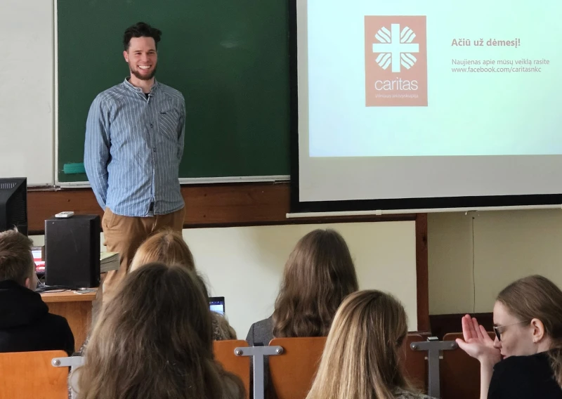 Caritas Lithuania launches program to help those struggling with pornography addiction - #Catholic - 
 
 Simon Schwarz, head of the Caritas Vilnius Convicts Consultation Center, talks to university students in Vilnius, Lithuania. / Credit: Caritas Lithuania

Vilnius, Lithuania, Dec 13, 2025 / 08:00 am (CNA).
Caritas Lithuania has launched a new support initiative for individuals struggling with pornography addiction, responding to what staff describe as a marked surge in people seeking help as explicit content becomes increasingly unavoidable online. The program, offered in Lithuanian, English, and German — both in person and remotely — provides counseling not only for those battling compulsive sexual behaviors but also for spouses and family members affected by them. Caritas workers report a noticeable rise in referrals, with many parish priests now directing individuals in their care to the program, touching upon the growing need for coordinated pastoral and professional support.Growing demand for helpSimon Schwarz, head of the Caritas Vilnius Convicts Consultation Center and an addiction counselor, told CNA that the new program grew out of a steady rise in cases. “For the last seven years, people suffering from compulsive sexual behavior disorder [CSBD] have been coming to Caritas for help,” he explained.The continued stream of cases in 2023 and 2024, he said, made it clear that “we needed to professionalize our work in this area.”With the support of Caritas Vilnius leadership, Schwarz completed specialized training in treating compulsive sexual behaviors and sex addiction, certification the organization helped to fund. He said the need has grown rapidly in Lithuania, a “highly tech-oriented country” where even young children often have unsupervised internet access and where sexualized content is easily encountered across social media, advertisements, and video sites.“You don’t even have to seek out pornography to be exposed to it,” he noted, explaining that early exposure significantly increases the risk of developing an unhealthy relationship with sexual content. Yet discussing these struggles remains difficult.“The paradox is that we live in a highly sexualized society, but we shame anyone who cannot control their sexual behavior,” Schwarz added.Program details and costsAs the initiative is still growing, Caritas Vilnius is continuing to develop its funding base, and for now, clients contribute to the cost of consultations. The support process begins with a free introductory consultation, during which individuals complete a brief screening for compulsive sexual behavior disorders. Those unable to afford further sessions are directed to free or low-cost alternatives, including Sexaholics Anonymous groups or online self-help resources. A follow-up session then evaluates the person’s specific situation and sets a tailored plan, first to halt compulsive behaviors and later to address deeper issues such as stress, isolation, or anxiety.Shifting demographics of clientsBefore the initiative was formally launched, for several years those suffering with compulsive sexual behavior disorders had approached Caritas Vilnius for help and they were directed to Schwarz. Most of those early clients were well-educated married men between the ages of 35 and 55, employed in respected professions. But once the initiative became more widespread and local parishes began referring individuals, the profile shifted dramatically.Today, nearly half of the clients are between 18 and 20 years old, with some already facing severe psychological consequences after years of pornography use beginning in early puberty.Addressing stigma in Christian communitiesA key aim of the initiative is to reduce the stigma surrounding these struggles within Christian communities.“Research shows that Christians often feel more ashamed of their sexual acting out than nonbelievers, because their struggle carries a significant spiritual weight,” Schwarz explained.He also challenged the common misconception that pornography use doesn’t affect one’s partner, explaining that many dismiss it as not “real” infidelity since it’s just on a screen. However, the discovery of a spouse’s addiction proves equally devastating.Kristina Rakutienė, a well-known Lithuanian social activist involved in raising awareness about the harms of pornography, echoed those concerns. She said many people hesitate to publicly engage with educational posts on social media out of fear that others will assume they personally struggle with addiction. She also pointed to a lack of easily accessible information, leaving many unsure where to turn or unaware that support groups exist.Women also affected Rakutienė discussed that the issue affects women as well. “When talking face to face, many women tell me they face this struggle too, or that they feel betrayed when their spouses enjoy porn,” she said. She tries to reassure both addicts and spouses who feel wounded that “there is hope,” adding that healing is possible by relying on God’s mercy, which offers not only compassion but also true freedom.CNA also spoke with Father Kęstutis Dvareckas, a priest at a Caritas rehabilitation center with more than 15 years of experience treating both substance-related and behavioral addictions. He confirmed that, even before the new program was formally established, the center had already seen a growing number of people seeking help for pornography addiction.In explaining the psychological and spiritual consequences of the problem, he likened it to substance addiction in that victims often require increasingly extreme content to achieve the same stimulation, which can ultimately undermine their ability to form and sustain healthy relationships. This was due to people becoming desensitized and finding real relationships dull and unfulfilling.Addressing such struggles pastorally, he noted, requires sensitivity rather than moral assessments or outright condemnation. “Only understanding and acceptance allow a person to recognize the extent of their illness and to seek help from God and from others,” he said.“Effective support,” he added, “depends on close cooperation between priests and clinical professionals, including psychiatrists, psychologists, and addiction counselors.” He also highlighted the Church’s unique role in moving people from the isolation, denial, and self-blame of their addictions to the experience and closeness of God’s love as they overcome their vices.Remarking on the critical distinction regarding responsibility, he said: “A person is not guilty of becoming ill, but they are guilty and responsible if they do not seek treatment for their illness.”