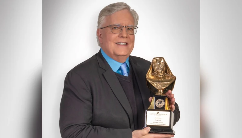 Doug Keck honored with 2025 Mother Angelica Award #Catholic 
 
 Former EWTN president Doug Keck was presented with the Mother Angelica Award on Dec. 12, 2025. / Credit: EWTN News

Washington, D.C. Newsroom, Dec 12, 2025 / 20:02 pm (CNA).
The EWTN Global Catholic Network presented the 2025 Mother Angelica Award to its longtime former president, Doug Keck, in recognition of his decades of service, faithful leadership, and tireless commitment to the mission of evangelization.Following a 29-year career at EWTN, Keck retired from his duties as EWTN president and chief operating officer in June. He subsequently assumed the honorary title of president emeritus and continues to host his signature series “EWTN Bookmark” as well as serve as co-host of “Father Spitzer’s Universe.”The Mother Angelica Award, which was presented to Keck during a special ceremony broadcast globally, is the highest honor bestowed by the network to recognize individuals whose lives reflect the spirit of faith, courage, and evangelistic zeal embodied by EWTN’s foundress, Mother Angelica.“On behalf of the entire EWTN family around the globe, I want to thank Doug for keeping the mission of EWTN our No. 1 priority over the years and never compromising on sharing the truth of the Gospel for views or clicks,” said EWTN Chairman of the Board and CEO Michael Warsaw.“He is more than deserving of this award,” Warsaw added.Keck joined EWTN in 1996 after a highly successful career in cable television in New York City, where he contributed to the growth of networks such as Sports Channel, Bravo, AMC, and CNBC. Over the years at EWTN, Keck helped develop and launch numerous flagship programs, including “Life on the Rock,” “The Journey Home,” “EWTN Bookmark,” and “The World Over with Raymond Arroyo,” playing a central role in the network’s expansion across television, radio, and digital platforms.In 2009, Keck became the network’s executive vice president and chief operating officer, and in 2013 he was named president and chief operating officer. Under his leadership, EWTN grew to become the largest global Catholic media organization, reaching millions of households worldwide and offering content across multiple languages and media channels.“Mother Angelica always said our job is to soak the earth with the truth of the Gospel and the Catholic Church. That’s been EWTN’s No. 1 priority, and I’ve been proud to be a part of it alongside so many other dedicated people,” Keck said.Reflecting on how God called him out of his career in secular media, Keck’s message to any Catholic is to consider how God might be calling him or her to put their talents to the service of the Gospel.&nbsp;&nbsp;“That’s what we’re called to do, really,” he said. “You don’t bury what you’ve been given. You give your talents over to him.”&nbsp;The full award ceremony, including tributes from those whose lives have been touched by Keck, will be available for viewing on EWTN On Demand at www.ondemand.ewtn.com.Keck now joins previous distinguished recipients of the Mother Angelica Award including Archbishop Emeritus of Philadelphia Charles J. Chaput, OFM Cap; former New Orleans Saints wide receiver and football coach Danny Abramowicz; and co-founders of the Fellowship of Catholic University Students (FOCUS) Curtis and Michaelann Martin.Inaugurated in 2021 on the 40th anniversary of EWTN’s founding, the Mother Angelica Award honors recipients for their extraordinary contribution to the Church and the new evangelization — serving as witnesses to God’s providence through their ministry and leadership.The largest Catholic media organization in the world, EWTN’s 11 global television channels broadcast in multiple languages 24 hours a day. The network also operates radio services via SiriusXM, iHeartRadio, and hundreds of AM/FM affiliates as well as one of the most visited Catholic websites in the U.S., a publishing division, and a robust global news operation.The network’s diverse range of programming includes catechetical series, devotions, news, talk shows, documentaries, and live coverage of major Church events — reaching hundreds of millions of viewers worldwide.