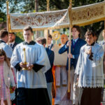 Florham Park Catholic helps coordinate law school’s first Eucharistic procession #Catholic - Before Nov. 23, no one at Ave Maria Law School in Naples, Fla., a Catholic institution, had ever seen such a glorious sight: an outdoor Eucharistic procession of 100 young students crossing the campus and praying behind the Blessed Sacrament carried under an embroidered canopy.
On that sunny day, Ave Maria Law’s first-ever Eucharistic procession graced Catholic men and women on campus with the opportunity to gather in prayer for the Feast of Christ the King. The event started with Mass and concluded with Benediction. Michael Ippolito, a law student there and parishioner of Holy Family in Florham Park, N.J., proposed the idea and helped organize and participated in the procession.
Ippolito, 24, is part of a growing movement of young U.S. Catholics deepening their commitment in strong faith communities. A Harvard University Cooperative Election Study showed a jump in Gen Z Americans identifying as Catholic, from 15 percent in 2022 to 21 percent in 2023, with young men leading the trend. Ippolito’s faith has blossomed into evangelization — bringing Christ into the world — as an active community member and writer.
Ippolito said he was “honored” to take part in the procession, helping students celebrate and reclaim their Catholic heritage in public.
“It was a moving experience that allowed Christ to be brought to the depths of the law school. The moment captured the essence of the law school’s mission of Fides et Ratio [Faith and Reason]. I hope that the law school will continue this tradition, and continue in its mission of forming great lawyers and Catholic disciples,” said Ippolito, in his second year of law school with a concentration in Natural Law.

Click here to subscribe to our weekly newsletter.

Raised in a devout family, Ippolito began his faith journey in earnest in his teens, when “God was an afterthought,” and grew through several milestones. While a student at Seton Hall Prep in West Orange, N.J., he encountered Christ in theology classes and at a men’s retreat, where he spent “intimate time” with him in prayer and worship, and was inspired by the testimonies of students and teachers.
“I learned that Jesus loved me and how to bring my faith into the world. It was a ‘Come to God moment’ for me,” Ippolito said.
Later, Ippolito found a community of fellow young Catholics serious about their faith as a student of the Catholic University of America in Washington, D.C. He experienced a deeper conversion attending the Traditional Latin Mass in a faith that remains constant.
“In our generation, nothing is stable. We are told lies about careers and relationships, including non-marital sex. People wrongly say, ‘God is a loving God, so I don’t have to change,’” said Ippolito, who was in the Knights of Columbus at Catholic University. He earned a bachelor’s degree in politics with minors in history and theology in 2023. “In college, I began questioning, ‘Am I living life the way God wants me to live?’”
At Ave Maria Law, Ippolito belongs to the Knights of Columbus, Legion of Mary, and St. Thomas More Society. He suggested the procession to Father David Pignato, the school’s chaplain. The priest said he “supports the Catholic revival at Ave Maria Law.”
Ippolito also has written about history and contemporary politics from a Catholic perspective for publications such as Crisis Magazine and The Daily Signal to get his opinion “out into the larger conversation.”
Growing up, Ippolito attended weekly Mass at Holy Family with his family: his father, Tobi, an internist; his mother, Anne, a master’s degree candidate in systematic theology at Seton Hall University in South Orange, N.J.; his brother, Tony, 27, a medical student; and his sister, Jessica, 23, a college student. Tobi is studying for the permanent diaconate of the Paterson Diocese in New Jersey and anticipates being ordained next year.
“I’m inspired by the fact that my dad has taken up the duty to serve the Church. His diaconate studies have been a gift. As a family, we are now all closer to our faith,” Ippolito said.
Follow Ippolito on @mikeipps and Substack@michaeljippolito
&nbsp;