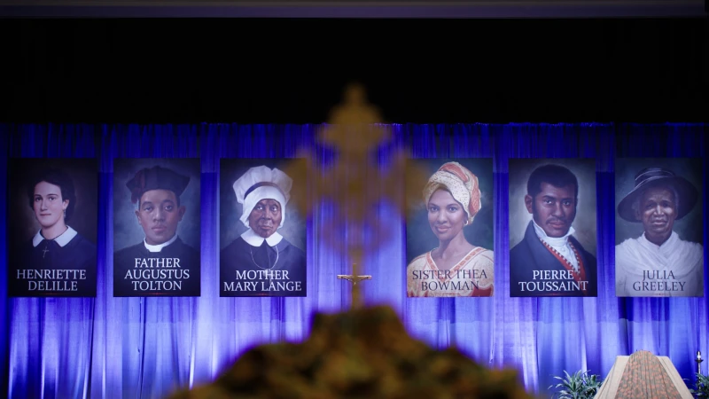 Hidden Catholic histories come alive in new Black and Native American films #Catholic
A still from “Trailblazers of Faith: The Legacy of African American Catholics,” which tells the inspiring story of how African Americans found a home in Catholicism without abandoning their identity or culture. Those pictured are the African Americans currently on the path to sainthood: Venerable Henriette DeLille, Julia Greeley, Father Augustus Tolton, Mother Mary Lange, Pierre Toussaint, and Sister Thea Bowman. / Credit: Black and Indian Mission Office
CNA Staff, Dec 7, 2025 / 07:00 am (CNA).
The Black and Indian Mission Office in Washington, D.C., recently released two documentaries — one highlighting African American Catholics on the path to sainthood and the focusing on Native American Catholic communities in the United States. “Trailblazers of Faith: The Legacy of African American Catholics” tells the inspiring story of how African Americans found a home in Catholicism without abandoning their identity or culture. From the pioneering Oblate Sisters of Providence and St. Frances Academy to the lives of Venerable Henriette DeLille, Julia Greeley, Father Augustus Tolton, and Sister Thea Bowman, the documentary celebrates a legacy of leadership and faith.The second film, “Walking the Sacred Path: The Story of the Black and Indian Mission Office,” uncovers the often-hidden story of Native American Catholics in the United States. The film explores the powerful intersection of faith and culture — where the beauty of Native traditions and the universality of Catholicism meet — and highlights more than 140 years of the Black and Indian Mission Office’s mission to walk alongside Native American communities. Father Maurice Henry Sands is the executive director of the Black and Indian Mission Office. He told CNA in an interview that these documentaries were created “to educate people about these two groups of people that a lot of people don’t know much about,” as well as “to educate people about the work that our office is doing with these two groups of people.”The Black and Indian Mission Collection was the first national collection established at the Third Plenary Council of Baltimore in 1884 and is still taken up yearly funding the Black and Indian Mission Office.The United States bishops recognized the need to support missionary work among African American and Native American Catholics and since its creation the collection has allowed for grants to be given to dioceses across the country to operate schools, parishes, and other missionary services that build the body of Christ in Native American, Alaska Native, and Black Catholic communities.Sands shared that it is important for Catholics to walk alongside these communities because “we are all part of the human race that the Lord directs his work of salvation towards.”“It’s important that we learn how to live together and walk together because as human beings we do put up walls and barriers and we see differences among ourselves,” he said, adding that racism “has caused a lot of difficulties for the two groups of people.” “So, we have a fundamental call as disciples of Christ, as Catholics, as Christians, to help the Lord and his work of salvation to love one another and to have a special concern for those of our brothers and sisters who are disadvantaged and in need,” he said.Speaking specifically to the documentary on the African American Catholics on their way to sainthood, Sands explained that the six individuals included all serve as great role models for the faithful because “each of them had very challenging beginnings but went on to be great lovers of Our Lord and were a great witness to others and helped people in need as they saw the needs of people around them and were very effective in doing that.”He added that the early Church missionaries who served Native Americans also serve as role models in how to “help people where they are to come to know Christ, to love him, and to have a relationship with him.”Sands said he hopes viewers will feel moved to “learn more about how they can support the ministry to these two groups of people and to learn more about how they can support the work that we are doing in our office.”Both documentaries can be viewed on Formed. Hidden Catholic histories come alive in new Black and Native American films #Catholic
A still from “Trailblazers of Faith: The Legacy of African American Catholics,” which tells the inspiring story of how African Americans found a home in Catholicism without abandoning their identity or culture. Those pictured are the African Americans currently on the path to sainthood: Venerable Henriette DeLille, Julia Greeley, Father Augustus Tolton, Mother Mary Lange, Pierre Toussaint, and Sister Thea Bowman. / Credit: Black and Indian Mission Office
CNA Staff, Dec 7, 2025 / 07:00 am (CNA).
The Black and Indian Mission Office in Washington, D.C., recently released two documentaries — one highlighting African American Catholics on the path to sainthood and the focusing on Native American Catholic communities in the United States. “Trailblazers of Faith: The Legacy of African American Catholics” tells the inspiring story of how African Americans found a home in Catholicism without abandoning their identity or culture. From the pioneering Oblate Sisters of Providence and St. Frances Academy to the lives of Venerable Henriette DeLille, Julia Greeley, Father Augustus Tolton, and Sister Thea Bowman, the documentary celebrates a legacy of leadership and faith.The second film, “Walking the Sacred Path: The Story of the Black and Indian Mission Office,” uncovers the often-hidden story of Native American Catholics in the United States. The film explores the powerful intersection of faith and culture — where the beauty of Native traditions and the universality of Catholicism meet — and highlights more than 140 years of the Black and Indian Mission Office’s mission to walk alongside Native American communities. Father Maurice Henry Sands is the executive director of the Black and Indian Mission Office. He told CNA in an interview that these documentaries were created “to educate people about these two groups of people that a lot of people don’t know much about,” as well as “to educate people about the work that our office is doing with these two groups of people.”The Black and Indian Mission Collection was the first national collection established at the Third Plenary Council of Baltimore in 1884 and is still taken up yearly funding the Black and Indian Mission Office.The United States bishops recognized the need to support missionary work among African American and Native American Catholics and since its creation the collection has allowed for grants to be given to dioceses across the country to operate schools, parishes, and other missionary services that build the body of Christ in Native American, Alaska Native, and Black Catholic communities.Sands shared that it is important for Catholics to walk alongside these communities because “we are all part of the human race that the Lord directs his work of salvation towards.”“It’s important that we learn how to live together and walk together because as human beings we do put up walls and barriers and we see differences among ourselves,” he said, adding that racism “has caused a lot of difficulties for the two groups of people.” “So, we have a fundamental call as disciples of Christ, as Catholics, as Christians, to help the Lord and his work of salvation to love one another and to have a special concern for those of our brothers and sisters who are disadvantaged and in need,” he said.Speaking specifically to the documentary on the African American Catholics on their way to sainthood, Sands explained that the six individuals included all serve as great role models for the faithful because “each of them had very challenging beginnings but went on to be great lovers of Our Lord and were a great witness to others and helped people in need as they saw the needs of people around them and were very effective in doing that.”He added that the early Church missionaries who served Native Americans also serve as role models in how to “help people where they are to come to know Christ, to love him, and to have a relationship with him.”Sands said he hopes viewers will feel moved to “learn more about how they can support the ministry to these two groups of people and to learn more about how they can support the work that we are doing in our office.”Both documentaries can be viewed on Formed.