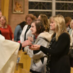 Jefferson parish marks more than 65 years since church completion #Catholic - With joy, St. Jude Parish in the Lake Hopatcong neighborhood of Jefferson, N.J., marked more than 65 years of the construction of the church and even longer as a significant — and constantly improving — part of the spiritual and civic life of the community on Nov. 15 during a Mass with Bishop Kevin J. Sweeney.
Bishop Sweeney was the principal celebrant and homilist of the Mass. Father Kamil (Peter) Wierzbicki, pastor of St. Jude’s, concelebrated the Mass. Deacon Thomas Friel of St. Jude’s, John Meyer of St. Michael Parish in Netcong, N.J., and Timothy Dunmyer of Our Lady of the Lake Parish in Mount Arlington, N.J., who is studying for the permanent diaconate in the Paterson Diocese in New Jersey, assisted with the liturgy. The parish’s anniversary celebrations have been delayed, initially starting with COVID-19.
“The parishioners at St. Jude’s are close to each other, are good to each other, and help each other. They do what they can to make things happen. They are family,” said Father Wierzbicki, who was named the parish’s administrator in 2018 and pastor the following year. “Lake Hopatcong is a beautiful small rural community. It’s quiet, except in the summer, when people come to their vacation homes around the lake. The community recognizes St. Jude’s importance spiritually, historically, and socially and relies on us.”

Click here to subscribe to our weekly newsletter.

The 400-family St. Jude’s has groups such as the Rosary Altar Society, the Knights of Columbus, and the Men’s Prayer Group. The parish has supported outreaches such as food and holiday gift drives for families in need, programs such as Boy Scouts, Girl Scouts, and Alcoholics Anonymous, and community activities, such as blood drives, carnivals, dances, card parties, variety shows, Bingo, and school events. St. Jude’s belongs to the Lakeland Association of Churches of Lake Hopatcong.
To help meet the needs of the parish and community, St. Jude’s has made improvements to its facilities, including to its parish center and the parking lot, which was repaved. Renovations to the church have included a new altar of the tabernacle, an organ, a choir loft, and the renovation of the readers’ stands.
The heritage of St. Jude parish lies in the mission churches that sprang up around Lake Hopatcong in the early 20th century to serve the needs of the resort community’s large summer population.
In the fall of 1958, church construction began, with the formal dedication occurring Aug. 16, 1959, as a mission church of Our Lady of the Lake Parish in Mount Arlington, N.J. In 1966, the mission church St. Jude was promoted to parish status and assumed responsibility for the mission church St. Joseph in the Northwood section of Hopatcong, N.J. Father Joseph W. Molloy was the first pastor of St. Jude’s, which initially served 90 families.
BEACON PHOTOS | JOE GIGLI
 [See image gallery at beaconnj.org]  