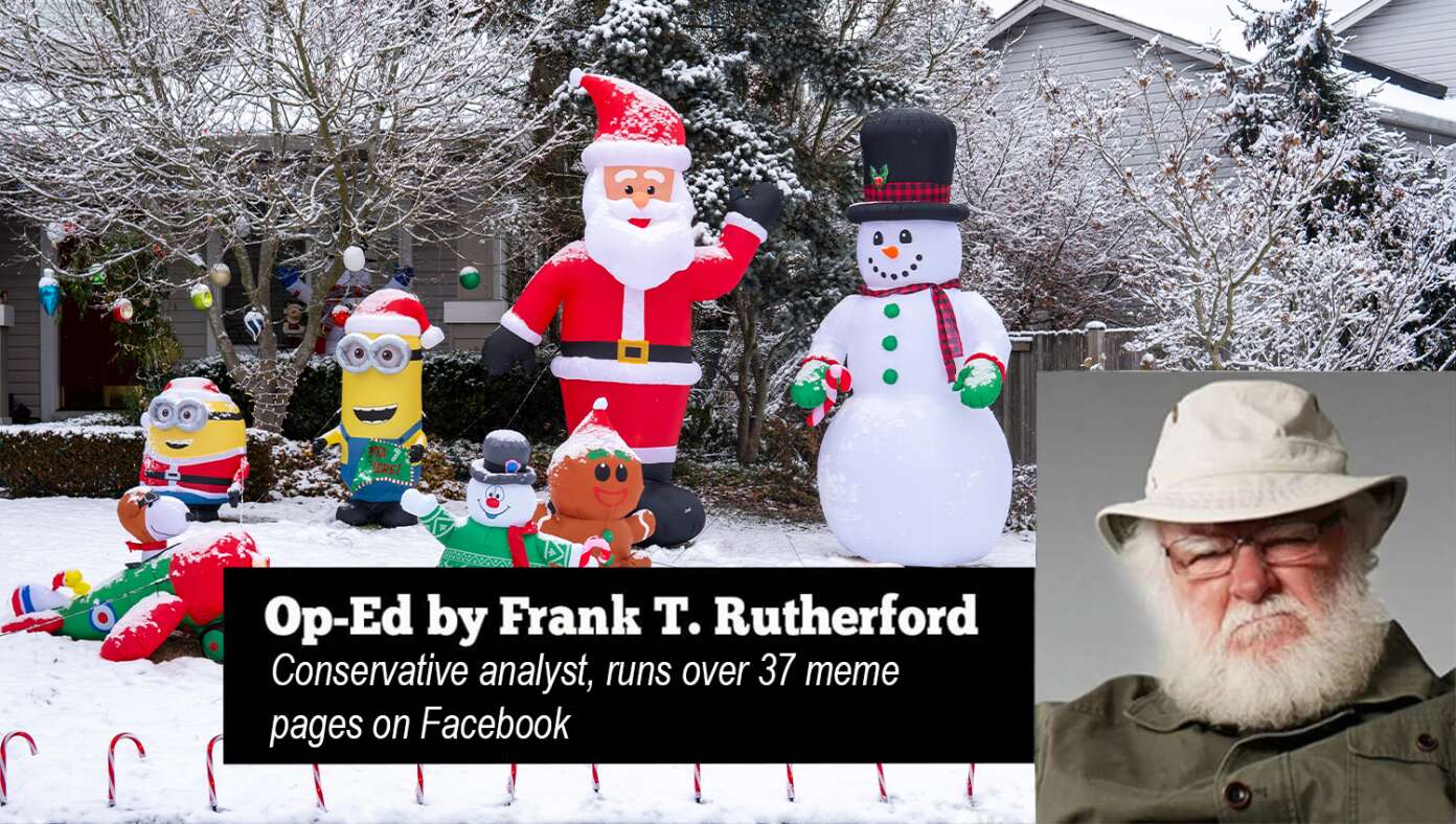 Op-Ed: What’s The Use Of Having A 2nd Amendment If I’m Not Allowed To Drive Around The Neighborhood Gunning Down Christmas Inflatables? #BabylonBee – What good is an amendment saying we have the right to bear arms if I can’t go house to house firing buckshot into every inflatable Christmas minion I see?