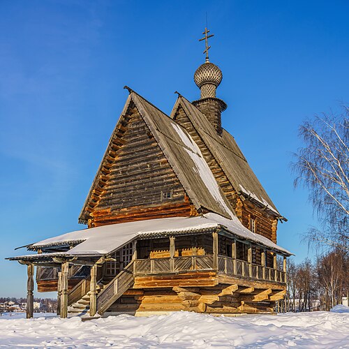 Picture of the day





St. Nicholas the Wonderworker Church (1766) was relocated from the village of Glotovo, Vladimir Oblast to the Museum of Wooden Architecture at the Kremlin in Suzdal, Russia. Today is Saint Nicholas Day in much of Eastern and Western Christianity.
 #ImageOfTheDay