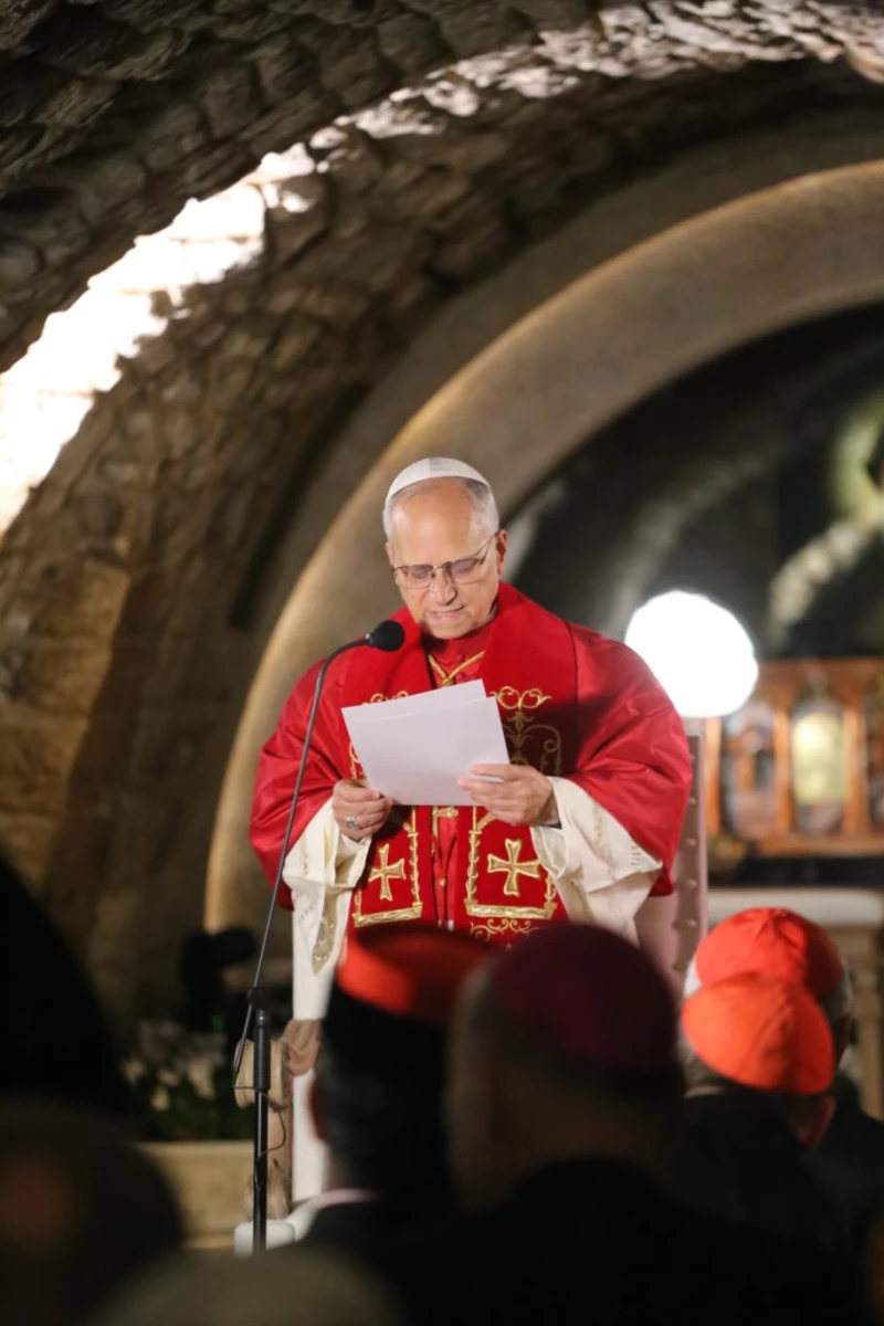 Pope Leo entrusts Lebanon to Saint Charbel’s intercession, prays at his tomb – #Catholic – 
 
 Pope Leo XIV speaks at the Monastery of St. Maron in Annaya, Lebanon, location of the tomb of Saint Charbel Makhlouf, on December 1, 2025. / Elias Tirk/AIGAV Pool

Annaya, Lebanon, Dec 1, 2025 / 03:37 am (CNA).
Pope Leo XIV began his second day in Lebanon on Monday with a deeply symbolic pilgrimage to the tomb of Saint Charbel Makhlouf, entrusting the country and the wider Middle East to the intercession of the saint whom many Lebanese, Christians and Muslims alike, invoke as the “heavenly physician.”The pope traveled roughly 25 miles (40 kilometers) by car from the Apostolic Nunciature in Harissa to the hilltop monastery of St. Maron in Annaya, where thousands of pilgrims come each year seeking healing and consolation. The monastery’s archives record nearly 30,000 miracles attributed to Saint Charbel’s intercession, including many reported by Muslims, a sign, the pope noted, of Charbel’s unique place in Lebanon’s spiritual landscape.Pope Leo prayed in silence at the saint’s tomb before being welcomed by Abbot Hady Mahfouz, Superior General of the Lebanese Maronite Order. He then offered a reflection on Saint Charbel’s enduring message.“What does Saint Charbel teach us today?” Pope Leo asked. Despite leaving behind no writings, he said, the hermit of Annaya continues to speak with surprising power. “The Holy Spirit formed him so that he could teach those who live without God how to pray, those immersed in noise how to be silent.” Charbel also teaches “those who live ostentatiously how to be modest, and those who seek riches how to be poor.”This message, he added, is addressed to all Christians and “reminds us, bishops and ordained ministers, of the evangelical demands of our vocation.”The pope described the saint’s intercession as “a river of mercy,” recalling in particular the monthly pilgrimage held every 22nd of the month in memory of a miracle granted to a woman named Nouhad El Chami, a devotion that still draws thousands.Pope Leo prayed for unity within the Church and for peace in Lebanon and the Levant. “There is no peace without conversion of hearts,” he warned. As a sign of entrustment, he offered a lit lamp to the monastery, praying that Lebanon “may always walk in the light of Christ.” He concluded by reciting a prayer in French, asking God, through Saint Charbel’s example, to grant the Lebanese people faith, inner silence, healing of body and soul, and renewed strength in trials.Born Yousef Antoun Makhlouf in 1828 in the remote village of Bkaakafra, Saint Charbel is one of the most beloved saints of the Maronite Church. Known from childhood for his devotion and simplicity, he entered the Lebanese Maronite Order in 1851, was ordained a priest in 1859, and later embraced a life of strict solitude at the Hermitage of Saints Peter and Paul near Annaya.For 23 years he lived in silence, fasting, and continuous prayer. After his death on Christmas Eve in 1898, reports of extraordinary signs around his tomb, including the incorrupt state of his body, drew global attention. He was beatified in 1965 and canonized in 1977 by Pope Paul VI. Today he is venerated worldwide as a model of humility and a powerful intercessor for the sick.Saint Charbel’s tomb lies within the St. Maron Monastery, perched at 1,200 meters above sea level. Founded by the Lebanese Maronite Order, the site grew significantly after Charbel’s beatification to accommodate the rising number of pilgrims. A larger church dedicated to the saint was inaugurated in 1974. The monks continue to welcome visitors and maintain the grounds, sustaining themselves through agricultural work, a balance of labor and prayer inspired by the saint they guard.Pope Leo’s visit to Annaya, the first by any pontiff, reinforced the central message of his pilgrimage to Lebanon: a call to conversion, hope, and unity rooted in the spiritual heritage of a country longing for peace — and in the intercession of one of its most beloved saints.