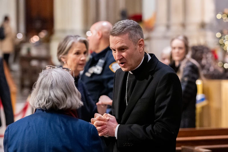 Pope Leo XIV appoints Illinois bishop as next archbishop of New York #Catholic 
 
 New York Archbishop-elect Ronald Hicks meets people at St. Patrick’s Cathedral on Dec. 18, 2025, in New York City. / Credit: Adam Gray/Getty Images

Vatican City, Dec 18, 2025 / 06:00 am (CNA).
Pope Leo XIV has appointed Bishop Ronald Hicks of the Diocese of Joliet, Illinois, as the next archbishop of New York — the most consequential U.S. episcopal appointment of Leo’s pontificate thus far — the Vatican announced Thursday.The appointment was first reported by Spanish outlet Religión Digital on Dec. 15 and independently confirmed by EWTN News on Dec. 17.For more on the new leader of Catholics in the Archdiocese of New York, read Jonathan Liedl’s profile here.This is a developing story.