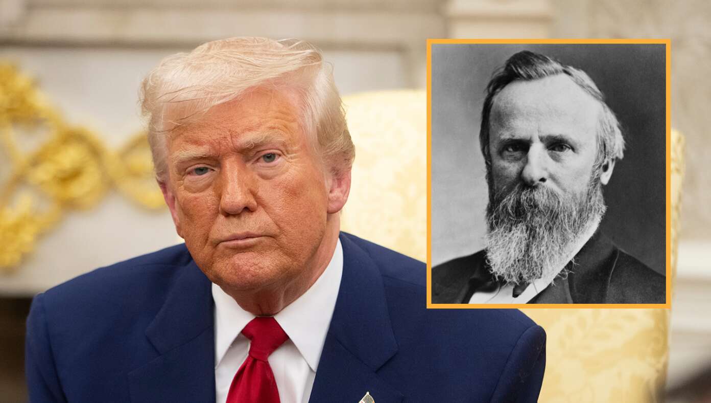Trump Hard At Work Coming Up With Insulting Plaque For Rutherford B. Hayes #BabylonBee – WASHINGTON, D.C. — After writing gloriously disparaging plaques for dozens of subpar presidents in the White House’s "Presidential Walk of Fame," Trump was reportedly working late into the night to come up with a sufficiently insulting plaque for Rutherford B. Hayes.