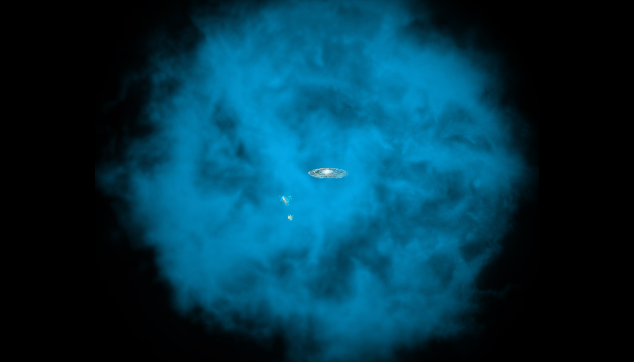 First Sky Map from NASA’s SPHEREx Observatory - NASA’s SPHEREx Observatory has mapped the entire sky in 102 infrared colors, as seen here in this image released on Dec. 18, 2025. This image features a selection of colors emitted primarily by stars (blue, green, and white), hot hydrogen gas (blue), and cosmic dust (red).