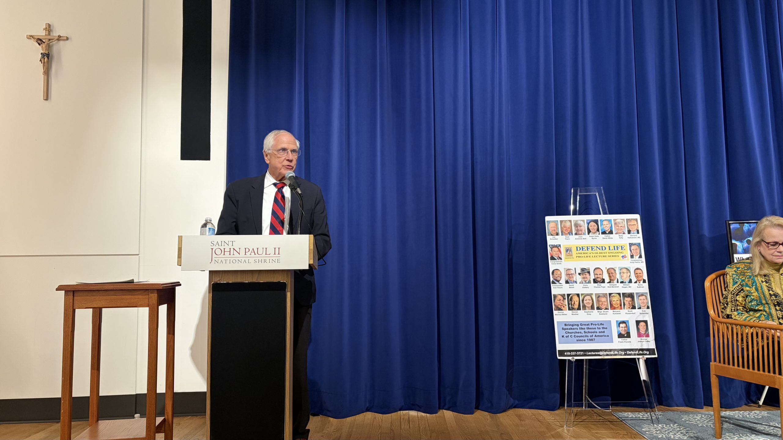 Catholic ethicists debate morality of embryo adoption – #Catholic – Can embryo adoption be considered morally licit by the Catholic Church? The John Paul II Shrine in Washington, D.C., hosted a debate between two Catholic ethicists Oct. 22 in an event marking the feast of St. John Paul II.The Catholic Church has not issued a definitive judgment that embryo adoption is morally licit. The issue remains debated among Catholic theologians. In the 2008 Vatican document Dignitas Personae, the Church affirmed the dignity and rights of frozen embryos and expressed reservations about proposals for prenatal adoption.John Haas, president emeritus of the National Catholic Bioethics Center, argued that embryo adoption is morally illicit as it requires the artificial transfer of a frozen embryo into the womb of a woman who is unrelated to the unborn child — a practice he said both violates the Church’s teachings about sexual ethics in marriage and deliberately endangers the lives of embryos in the thawing process.Haas further argued that the only moral solution to the question of what to do with frozen embryos is to keep them frozen, as bringing them to life or disposing of them in any way would always be considered illicit. To support this claim, he cited the 1987 Vatican document Donum Vitae, which states: “In consequence of the fact that they have been produced in vitro, those embryos which art not transferred into the body of the mother and are called ‘spare’ are exposed to an absurd fate, with no possibility of their being offered safe means of survival which can be licitly pursued.”Organized by the pro-life organization Defend Life, the event took place after a Mass in honor of St. John Paul II and was livestreamed on the organization’s website.Elizabeth Rex, an associate scholar at the Charlotte Lozier Institute, argued in favor of embryo adoption, saying that neither the Vatican nor the U.S. Conference of Catholic Bishops (USCCB) have “ever formally ruled against embryo transfer or embryo adoption.”
 
 Elizabeth Rex, an associate scholar at the Charlotte Lozier Institute, argues in favor of embryo adoption during a debate at the John Paul II Shrine in Washington, D.C., Oct. 22, 2026. | Credit: Madalaine Elhabbal/EWTN News
 
 While acknowledging the Church’s teaching that in vitro fertilization (IVF) is immoral, Rex argued that the process of IVF and the transfer of the embryo into a mother’s womb should not be separated.“They go together. You donʼt do IVF just to leave [the embryo] in the petri dish or put it in the freezer. That would be an abortion,” she said. “The baby would die. So, the baby now has been conceived, and it needs to be transferred into the womb. Itʼs a person. Itʼs a child. Itʼs a patient, and it needs medical assistance. And that is what the Church teaches there.”Haas countered Rex’s argument that the Church has not ruled out embryo adoption, saying: “The only statement from the magisterium of the Church that has fueled this debate is one half of one sentence from Dignitas Personae that the supporters of embryo adoption often donʼt bother to finish when they quote it.”The paragraph he cited in the document states: “It has also been proposed, solely in order to allow human beings to be born who are otherwise condemned to destruction, that there could be a form of ‘prenatal adoption.’ This proposal, praiseworthy with regard to the intention of respecting and defending human life, presents however various problems not dissimilar to those mentioned above. All things considered, it needs to be recognized that the thousands of abandoned embryos represent a situation of injustice which in fact cannot be resolved.”Haas argued that the ends do not justify the means with regard to embryo adoption and that the Holy See has not made “a single statement on behalf of embryo adoption.”