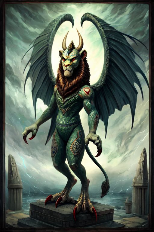 Pazuzu is a demon from ancient Mesopotamian mythology