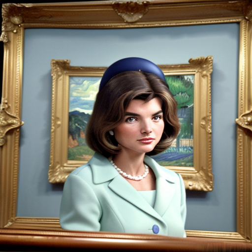 Jacqueline Kennedy, the elegant and enigmatic First Lady of the United States from 1961 to 1963