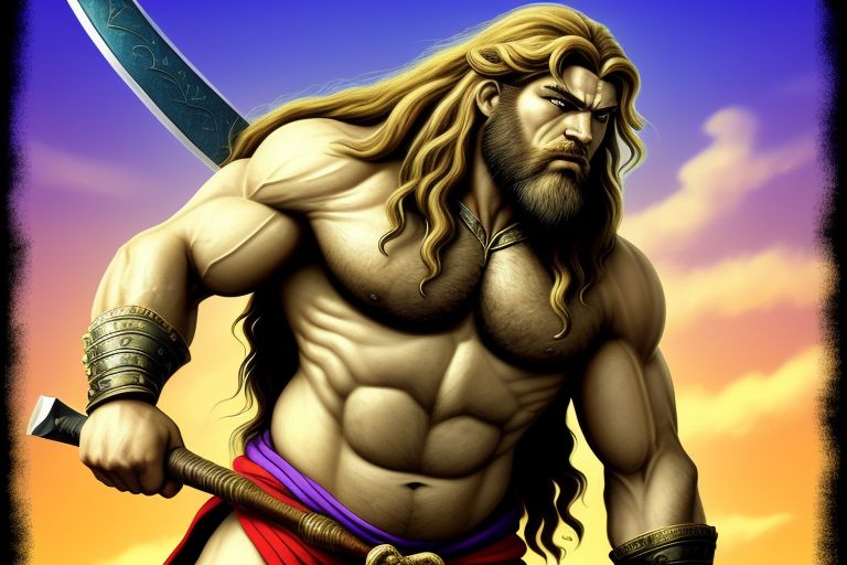 Samson - A legendary hero of the Israelites