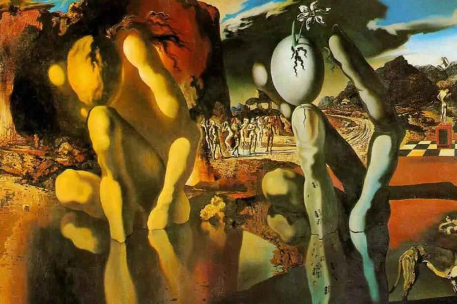 Original Salvador Dali - The Metamorphosis Narcissus