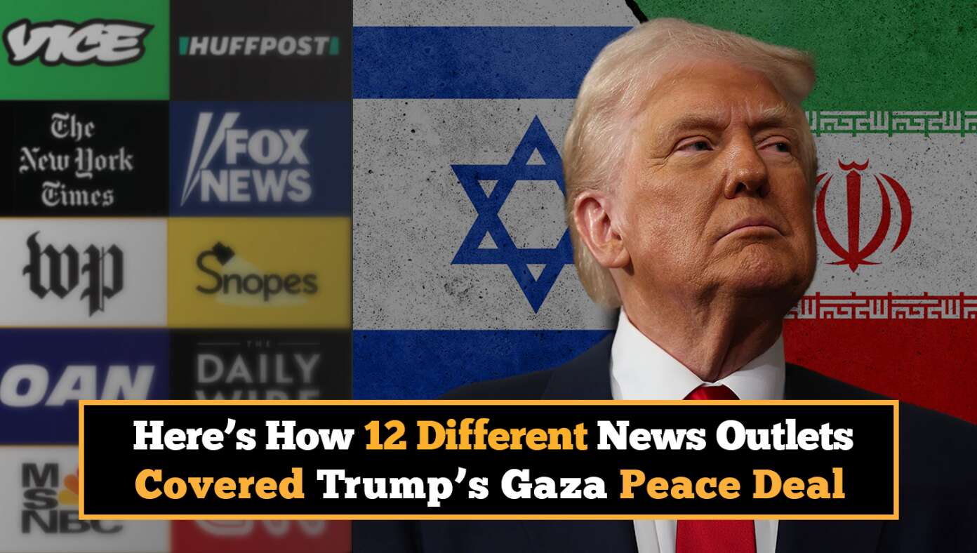 Here’s How 12 Different News Outlets Covered Trump’s Gaza Peace Deal #BabylonBee – President Trump’s historic ceasefire agreement made headlines all over the world, but depending on which news outlet you checked, you might get a completely different story. Here’s How 12 Different News Outlets Covered Trump’s Gaza Peace Deal #BabylonBee – President Trump’s historic ceasefire agreement made headlines all over the world, but depending on which news outlet you checked, you might get a completely different story.