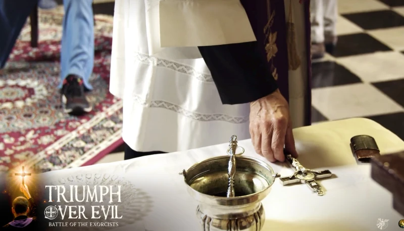 New docudrama explains ‘what a real exorcism is’ #Catholic
“Triumph Over Evil: Battle of the Exorcists” will be in theaters for one day only on Oct. 30, 2025, and aims to answer questions regarding the truth about exorcisms. / Credit: Goya Producciones
CNA Staff, Oct 28, 2025 / 07:00 am (CNA).
Who is the devil? What is an exorcism? How do you protect yourself from demonic attacks? These are some of the questions a new film titled “Triumph Over Evil: Battle of the Exorcists” aims to answer.Approved by the International Association of Exorcists, a prominent pontifical association, “Triumph Over Evil” is the first authoritative documentary to delve into the various aspects of demonic possession and exorcism as well as the how the Catholic priesthood and the Blessed Virgin Mary take part in the battle against evil. The film, which includes never-before-seen commentary from Vatican exorcist Father Gabriele Amorth and others, will be in theaters for one day only on Oct. 30. Giovanni Ziberna, a former atheist who converted to Catholicism, directs the film. Despite growing up in an atheist household, Ziberna told CNA in an interview that he always felt like God existed. “The beauty of creation always made me feel that there had to be something more,” he said. The Italian film director shared that it was not until he and his wife were asked to work on a project on the life of St. Veronica Giuliani — an Italian nun and mystic who belonged to the Capuchin Poor Clares — that he first encountered God. He explained that after receiving a blessing for protection from the priests involved in the project, he began to feel a “fire starting from my feet and rising up all over my body.”“This fire burned away all my preconceived ideas, my pride, my ego, what I thought about God,” he said. “In that moment, I realized that it was God who humbled himself to embrace us in our smallness and misery and also that fire lit in me the desire to conversion, to be baptized; and the desire to know the faith and the Scriptures.” From that point on, he and his wife started their faith journey. They began receiving the sacraments, getting baptized as well as baptizing their children, and having their civil marriage recognized by the Catholic Church.After becoming Catholic, Ziberna had the opportunity to assist in the ministry of exorcism, where he served as a firsthand witness. This experience inspired him to create the film as a way to show the truth about exorcisms, in contrast to what Hollywood depicts. He explained that there is a lot of “misinformation” surrounding this topic, as well as a lack of “theological background,” making it “easy to fall in the devil’s trap.”Through the film, Ziberna said he wants to “show what a real exorcism is” and how it serves as a “spiritual moment full of light where God’s power wins over darkness.”Ziberna said he hopes viewers will come away with more knowledge, a desire to “stay closer to God,” and a reminder that the “only real winner over evil is God.” New docudrama explains ‘what a real exorcism is’ #Catholic
“Triumph Over Evil: Battle of the Exorcists” will be in theaters for one day only on Oct. 30, 2025, and aims to answer questions regarding the truth about exorcisms. / Credit: Goya Producciones
CNA Staff, Oct 28, 2025 / 07:00 am (CNA).
Who is the devil? What is an exorcism? How do you protect yourself from demonic attacks? These are some of the questions a new film titled “Triumph Over Evil: Battle of the Exorcists” aims to answer.Approved by the International Association of Exorcists, a prominent pontifical association, “Triumph Over Evil” is the first authoritative documentary to delve into the various aspects of demonic possession and exorcism as well as the how the Catholic priesthood and the Blessed Virgin Mary take part in the battle against evil. The film, which includes never-before-seen commentary from Vatican exorcist Father Gabriele Amorth and others, will be in theaters for one day only on Oct. 30. Giovanni Ziberna, a former atheist who converted to Catholicism, directs the film. Despite growing up in an atheist household, Ziberna told CNA in an interview that he always felt like God existed. “The beauty of creation always made me feel that there had to be something more,” he said. The Italian film director shared that it was not until he and his wife were asked to work on a project on the life of St. Veronica Giuliani — an Italian nun and mystic who belonged to the Capuchin Poor Clares — that he first encountered God. He explained that after receiving a blessing for protection from the priests involved in the project, he began to feel a “fire starting from my feet and rising up all over my body.”“This fire burned away all my preconceived ideas, my pride, my ego, what I thought about God,” he said. “In that moment, I realized that it was God who humbled himself to embrace us in our smallness and misery and also that fire lit in me the desire to conversion, to be baptized; and the desire to know the faith and the Scriptures.” From that point on, he and his wife started their faith journey. They began receiving the sacraments, getting baptized as well as baptizing their children, and having their civil marriage recognized by the Catholic Church.After becoming Catholic, Ziberna had the opportunity to assist in the ministry of exorcism, where he served as a firsthand witness. This experience inspired him to create the film as a way to show the truth about exorcisms, in contrast to what Hollywood depicts. He explained that there is a lot of “misinformation” surrounding this topic, as well as a lack of “theological background,” making it “easy to fall in the devil’s trap.”Through the film, Ziberna said he wants to “show what a real exorcism is” and how it serves as a “spiritual moment full of light where God’s power wins over darkness.”Ziberna said he hopes viewers will come away with more knowledge, a desire to “stay closer to God,” and a reminder that the “only real winner over evil is God.”
