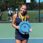 Pope John senior earns second-consecutive title in tennis #Catholic – Julia Tarkowska, a senior at Pope John XXIII Regional High School in Sparta, earned a second consecutive First Singles Champion and Most Valuable Player (MVP) titles at the Hunterdon-Warren-Sussex (HWS) Girls Tennis Tournament on Oct. 1. She is only the second person in HWS history to earn two MVP tournament titles.
Tarkowska entered the tournament as the reigning champion in First Singles. Unlike last year’s tournament, she was the top seed in this year’s tournament.
Click here to subscribe to our weekly newsletter.
In an interview with NJ.com, Tarkowska said, “The expectations were different as everyone was coming after me. There was that pressure, and to overcome it, I’m happy with that, too.”
After defeating Voorhees’ Adriana Rodriguez in back-to-back finals, Julia became the second person in HWS history to earn two MVP titles.
Pope John senior earns second-consecutive title in tennis #Catholic – Julia Tarkowska, a senior at Pope John XXIII Regional High School in Sparta, earned a second consecutive First Singles Champion and Most Valuable Player (MVP) titles at the Hunterdon-Warren-Sussex (HWS) Girls Tennis Tournament on Oct. 1. She is only the second person in HWS history to earn two MVP tournament titles.
Tarkowska entered the tournament as the reigning champion in First Singles. Unlike last year’s tournament, she was the top seed in this year’s tournament.
Click here to subscribe to our weekly newsletter.
In an interview with NJ.com, Tarkowska said, “The expectations were different as everyone was coming after me. There was that pressure, and to overcome it, I’m happy with that, too.”
After defeating Voorhees’ Adriana Rodriguez in back-to-back finals, Julia became the second person in HWS history to earn two MVP titles.