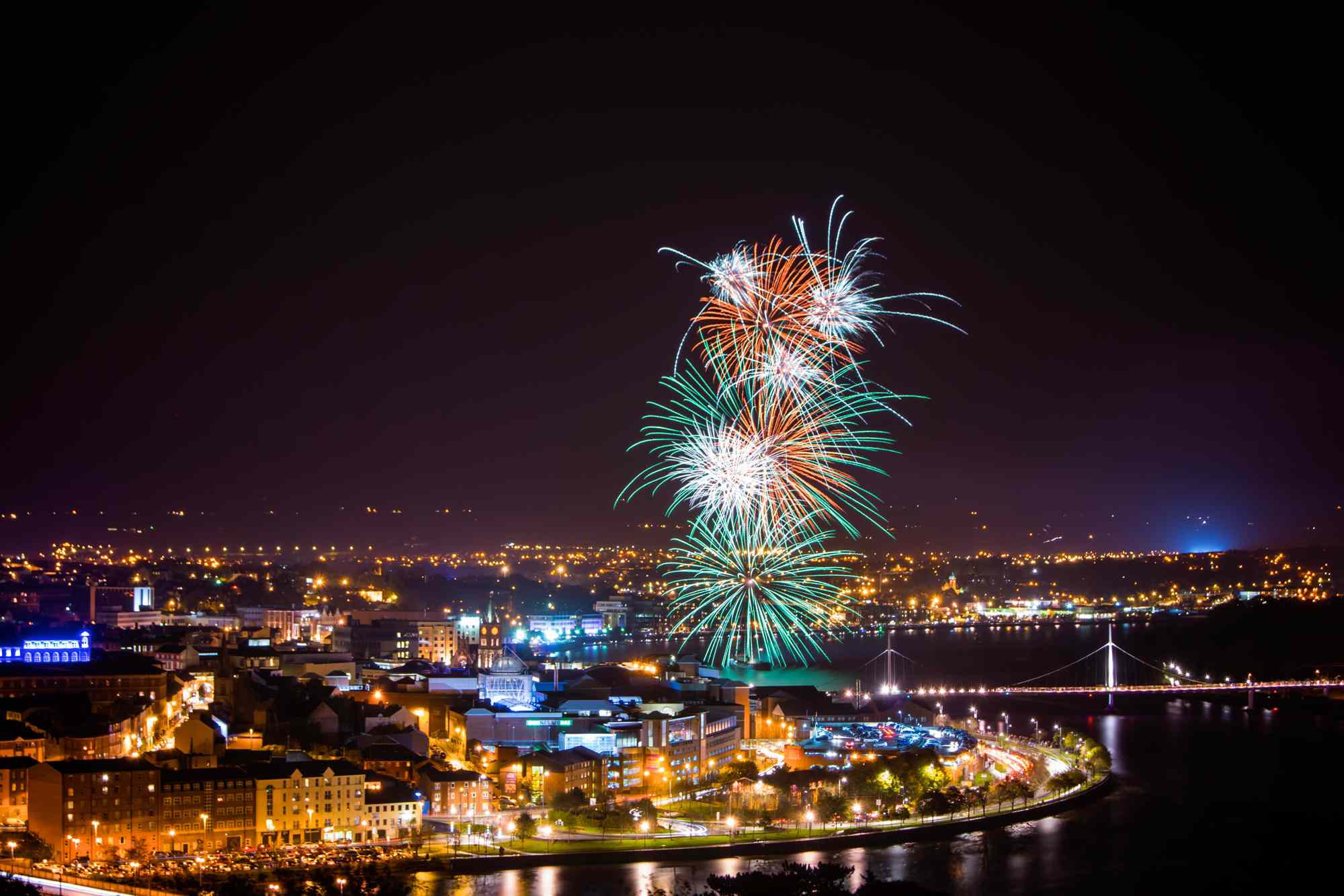 This Irish City Throws Europe’s Largest Halloween Bash—in the Holiday’s Ancient Birthplace #Travel Derry takes its Halloween traditions seriously—with fireworks, parades, and thousands of people in costume. This Irish City Throws Europe’s Largest Halloween Bash—in the Holiday’s Ancient Birthplace #Travel Derry takes its Halloween traditions seriously—with fireworks, parades, and thousands of people in costume.