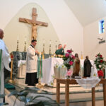 Totowa Mass honors missionaries helping world’s poor #Catholic - The Paterson Diocese in New Jersey celebrated a Jubilee of Missionaries on Oct. 19 at St. James of the Marches Parish in Totowa, N.J., as part of the diocese’s annual World Mission Sunday Mass. He led the diocese in thanking and praying for missionaries, priests, laity, and consecrated persons for spreading the Gospel around the world, including to the most vulnerable and impoverished.
Bishop Kevin J. Sweeney was the main celebrant and homilist of the Mass. Concelebrating the liturgy were many priests, including Father Marc Mancini, pastor of St. James and a diocesan judicial vicar, as well as missionary priests who have served God’s people in countries around the world. Religious sisters from the diocese also attended.

Click here to subscribe to our weekly newsletter.

Mila Burdeos, diocesan mission director, coordinates the local World Mission Sunday Mass. The diocese, through the Mission Office, organizes activities to encourage and inspire the faithful to offer prayer and financial sacrifices to support the Church’s ongoing missionary works. A reception in the parish hall followed the Mass.
The Jubilee of Missionaries was among the many events the diocese has been hosting for the Universal Church’s Jubilee of Hope 2025.
World Mission Sunday was initiated in 1822 by Blessed Pauline Jaricot, who founded the Society for the Propagation of the Faith 200 years ago. This organization serves as a network of prayer and coordinates the collection of pennies for missionaries. Her work led to World Mission Sunday, which helps the Pope support missionary activity. This universal fund provided help to the new and growing churches in the United States.
BEACON PHOTOS | JOE GIGLI
 [See image gallery at beaconnj.org]  