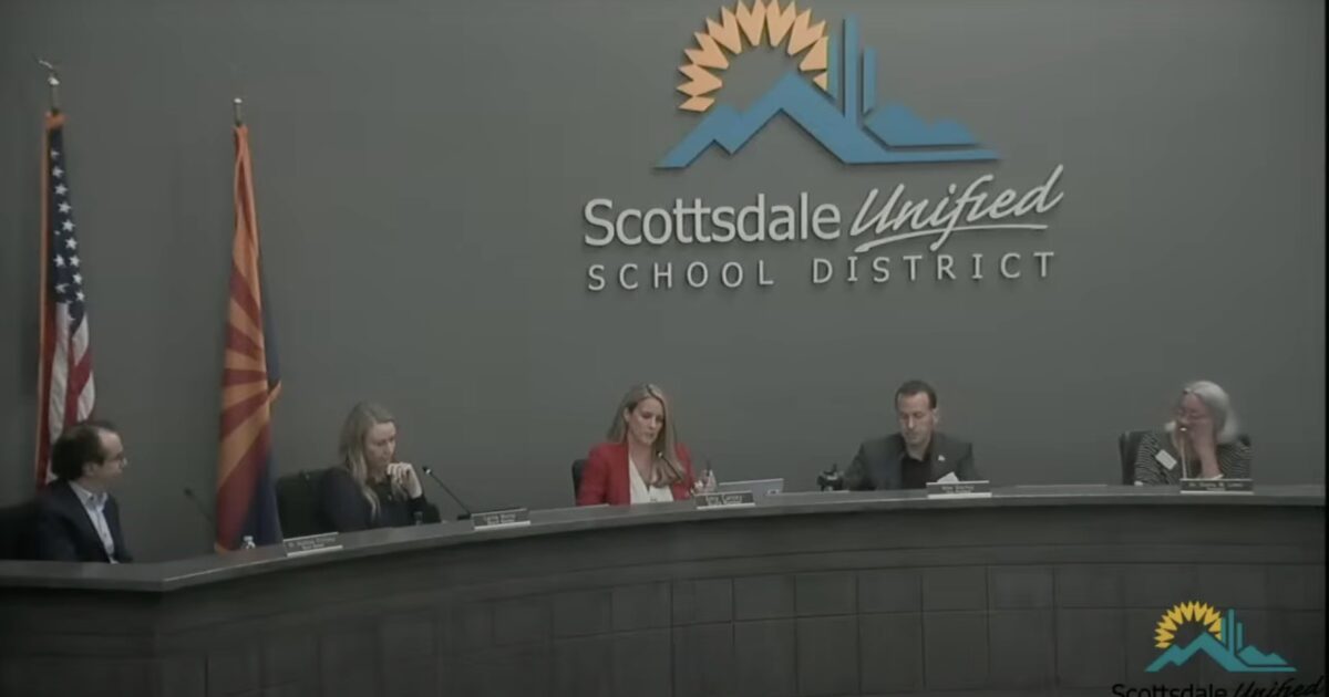 Unhinged Radical Teacher in Scottsdale USD Reportedly Labels Innocent 3rd-Grader ‘Extremist’ and Had Neighbor SPY on Him (VIDEO) –
A Scottsdale Unified School District (SUSD) teacher is under fire after shocking allegations surfaced that she labeled a third-grade student an “extremist” and coordinated with a neighbor to spy on him outside of school.
The post Unhinged Radical Teacher in Scottsdale USD Reportedly Labels Innocent 3rd-Grader ‘Extremist’ and Had Neighbor SPY on Him (VIDEO) appeared first on The Gateway Pundit. Unhinged Radical Teacher in Scottsdale USD Reportedly Labels Innocent 3rd-Grader ‘Extremist’ and Had Neighbor SPY on Him (VIDEO) –
A Scottsdale Unified School District (SUSD) teacher is under fire after shocking allegations surfaced that she labeled a third-grade student an “extremist” and coordinated with a neighbor to spy on him outside of school.
The post Unhinged Radical Teacher in Scottsdale USD Reportedly Labels Innocent 3rd-Grader ‘Extremist’ and Had Neighbor SPY on Him (VIDEO) appeared first on The Gateway Pundit.