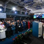 World hunger is ‘collective failure,’ pope says on World Food Day #Catholic – ROME (CNS) — “Allowing millions of human beings to live — and die — as victims of hunger is a collective failure, an ethical aberration, a historical fault,” Pope Leo XIV said on World Food Day.
The pope drove across Rome Oct. 16 to address world leaders and government representatives at the headquarters of the U.N. Food and Agriculture Organization. In addition to marking World Food Day, the delegates were celebrating the 80th anniversary of FAO’s establishment.
In his speech, Pope Leo decried the fact that while humanity has made huge advances in technology, medicine, agriculture and transportation, 673 million people go to bed hungry each night, and 2.3 billion people cannot afford a healthy diet.
The FAO statistics are not just numbers, he said; “behind each of these numbers is a broken life, a vulnerable community.”
“This is not a coincidence, but the clear sign of a prevailing insensitivity, of a soulless economy, of a questionable model of development, and of an unjust and unsustainable system of resource distribution,” Pope Leo insisted.
Click here to subscribe to our weekly newsletter.
Perhaps referring to the situation in Gaza, but also to other war zones, the pope said that “current conflict scenarios have brought back the use of food as a weapon of war.”
A global conviction that “deliberate starvation as well as the intentional obstruction of access to food for communities or entire peoples, constitutes a war crime” seems to be slipping away, he said.
The “cruel strategy” of using food as a weapon of war, the pope said, “condemns men, women and children to hunger by denying them the most basic right: the right to life.”
While governments have an obvious role in addressing hunger, Pope Leo said no one can consider the problem to be someone else’s responsibility.
“Those who suffer from hunger are not strangers,” he said. “They are my brothers and sisters, and I must help them without delay.”
Hunger “is a cry rising to heaven, demanding a swift response from every nation, from every international body, from every regional, local or private entity,” he said. “It is a battle that belongs to us all.”
“How can we explain the inequalities that allow a few to have everything, while so many have nothing?” Pope Leo asked.
And, he said, “How can we fail to remember all of those who are condemned to death and hardship in Ukraine, Gaza, Haiti, Afghanistan, Mali, the Central African Republic, Yemen and South Sudan, to name just a few places on the planet where poverty has become the daily bread of so many of our brothers and sisters?”
No individual or government can look the other way, the pope said. “We must make their suffering our own.”
“We cannot aspire to a more just social life if we are not willing to rid ourselves of the apathy that justifies hunger as if it were background music we have grown accustomed to,” the pope said.
Failure to act, even for individuals, he said, is to be “complicit in the promotion of injustice.”
“We cannot hope for a better world, a bright and peaceful future, if we are not willing to share what we ourselves have received,” Pope Leo said. “Only then can we affirm — with truth and courage — that no one has been left behind.” World hunger is ‘collective failure,’ pope says on World Food Day #Catholic – ROME (CNS) — “Allowing millions of human beings to live — and die — as victims of hunger is a collective failure, an ethical aberration, a historical fault,” Pope Leo XIV said on World Food Day.
The pope drove across Rome Oct. 16 to address world leaders and government representatives at the headquarters of the U.N. Food and Agriculture Organization. In addition to marking World Food Day, the delegates were celebrating the 80th anniversary of FAO’s establishment.
In his speech, Pope Leo decried the fact that while humanity has made huge advances in technology, medicine, agriculture and transportation, 673 million people go to bed hungry each night, and 2.3 billion people cannot afford a healthy diet.
The FAO statistics are not just numbers, he said; “behind each of these numbers is a broken life, a vulnerable community.”
“This is not a coincidence, but the clear sign of a prevailing insensitivity, of a soulless economy, of a questionable model of development, and of an unjust and unsustainable system of resource distribution,” Pope Leo insisted.
Click here to subscribe to our weekly newsletter.
Perhaps referring to the situation in Gaza, but also to other war zones, the pope said that “current conflict scenarios have brought back the use of food as a weapon of war.”
A global conviction that “deliberate starvation as well as the intentional obstruction of access to food for communities or entire peoples, constitutes a war crime” seems to be slipping away, he said.
The “cruel strategy” of using food as a weapon of war, the pope said, “condemns men, women and children to hunger by denying them the most basic right: the right to life.”
While governments have an obvious role in addressing hunger, Pope Leo said no one can consider the problem to be someone else’s responsibility.
“Those who suffer from hunger are not strangers,” he said. “They are my brothers and sisters, and I must help them without delay.”
Hunger “is a cry rising to heaven, demanding a swift response from every nation, from every international body, from every regional, local or private entity,” he said. “It is a battle that belongs to us all.”
“How can we explain the inequalities that allow a few to have everything, while so many have nothing?” Pope Leo asked.
And, he said, “How can we fail to remember all of those who are condemned to death and hardship in Ukraine, Gaza, Haiti, Afghanistan, Mali, the Central African Republic, Yemen and South Sudan, to name just a few places on the planet where poverty has become the daily bread of so many of our brothers and sisters?”
No individual or government can look the other way, the pope said. “We must make their suffering our own.”
“We cannot aspire to a more just social life if we are not willing to rid ourselves of the apathy that justifies hunger as if it were background music we have grown accustomed to,” the pope said.
Failure to act, even for individuals, he said, is to be “complicit in the promotion of injustice.”
“We cannot hope for a better world, a bright and peaceful future, if we are not willing to share what we ourselves have received,” Pope Leo said. “Only then can we affirm — with truth and courage — that no one has been left behind.”