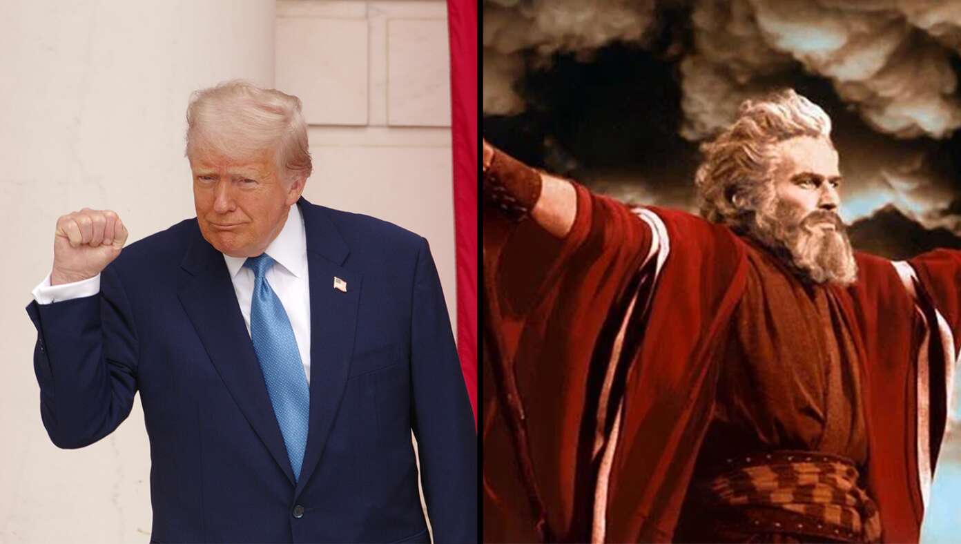 8 Ways Trump Is Exactly Like Moses #BabylonBee – You may think President Trump has little in common with Moses from the Old Testament, but you’d be wrong. The two are practically carbon copies of each other. Here are just eight of the ways that Trump is exactly like Moses: