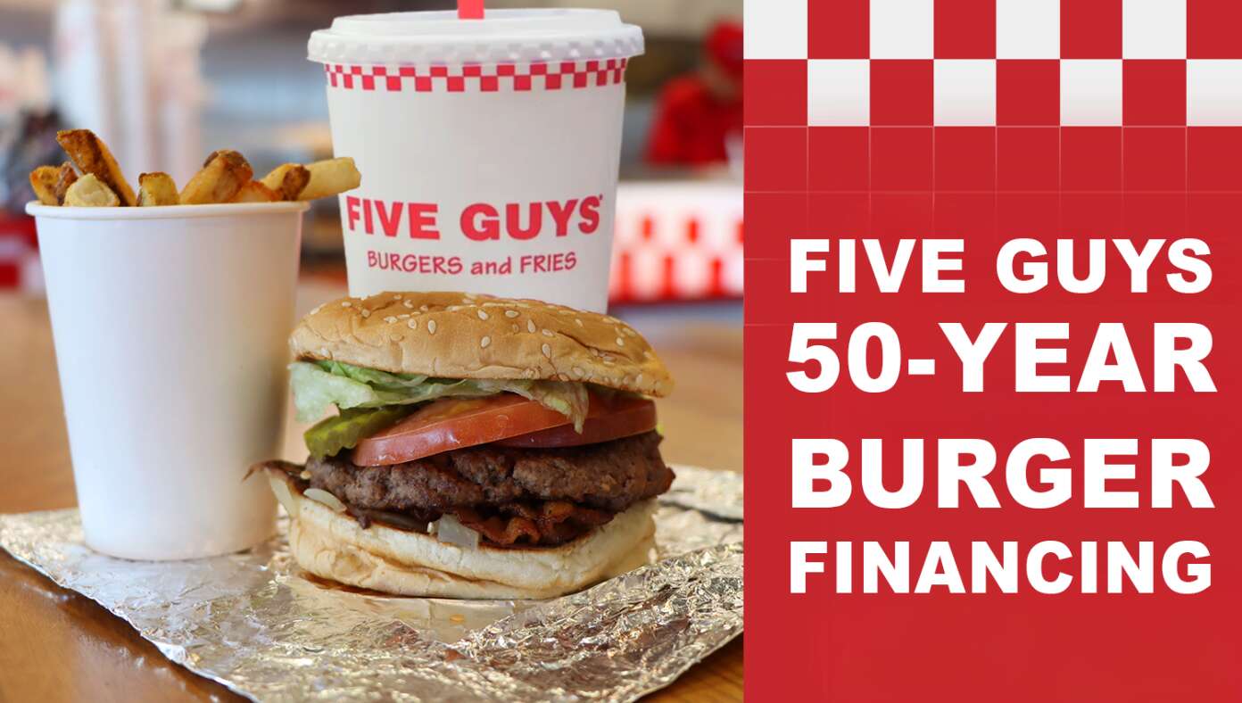 Five Guys Now Offering 50-Year Burger Financing #BabylonBee – ALEXANDRIA, VA — Inspired by the Trump White House’s move toward 50-year mortgages, popular burger chain Five Guys announced it would be addressing the ongoing "Five Guys Affordability Crisis" with convenient 50-year burger financing.