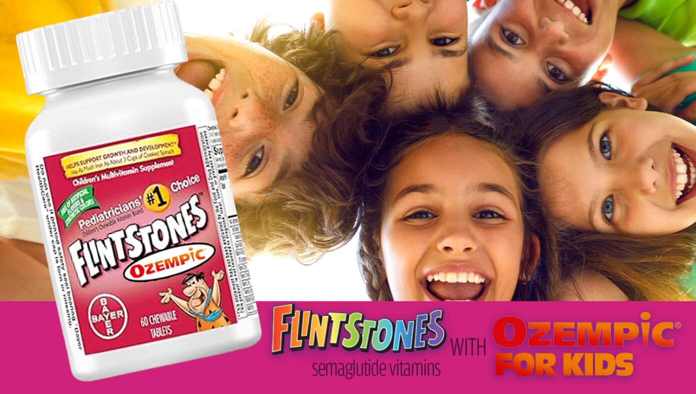 Flintstones Vitamins With Ozempic Now Available For Fat Kids #BabylonBee – MORRISTOWN, NJ — Drug manufacturer Bayer announced this week that they are releasing their popular Flintstones vitamins with added Ozempic to help slim down fat kids.