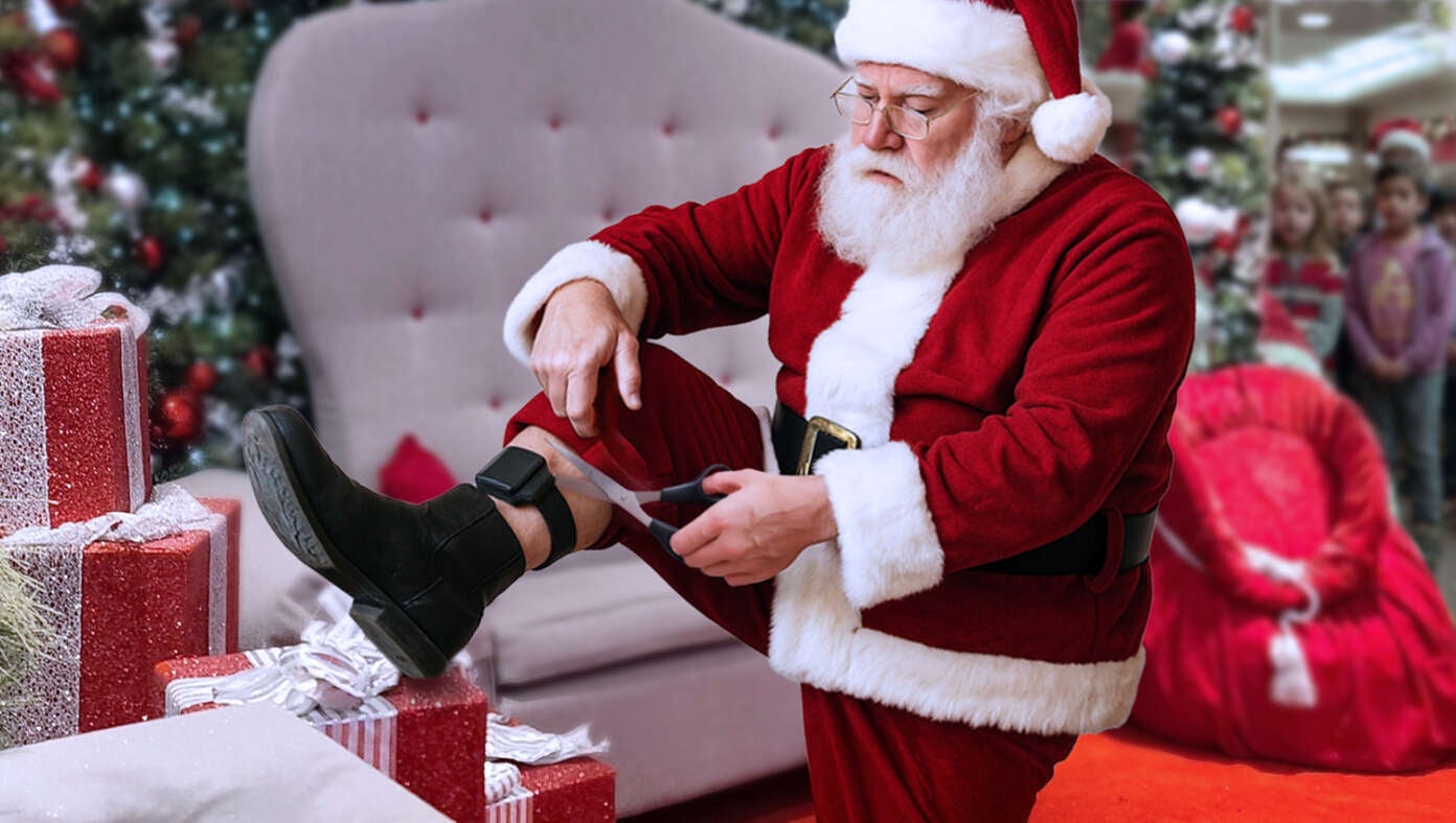 Mall Santa Prepares For Seasonal Gig By Cutting Off Ankle Monitor #BabylonBee – BLOOMINGTON, MN — With Thanksgiving nearly here, local man Chad Erickson was reportedly eager to get back to his true passion as a mall Santa Claus and has already begun preparing for the gig by cutting off his ankle monitor. Mall Santa Prepares For Seasonal Gig By Cutting Off Ankle Monitor #BabylonBee – BLOOMINGTON, MN — With Thanksgiving nearly here, local man Chad Erickson was reportedly eager to get back to his true passion as a mall Santa Claus and has already begun preparing for the gig by cutting off his ankle monitor.