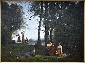 Picture of the day





Le concert champêtre (English: Woodland Music-makers), a 1857 oil-on-canvas by the French painter Jean-Baptiste-Camille Corot
 #ImageOfTheDay