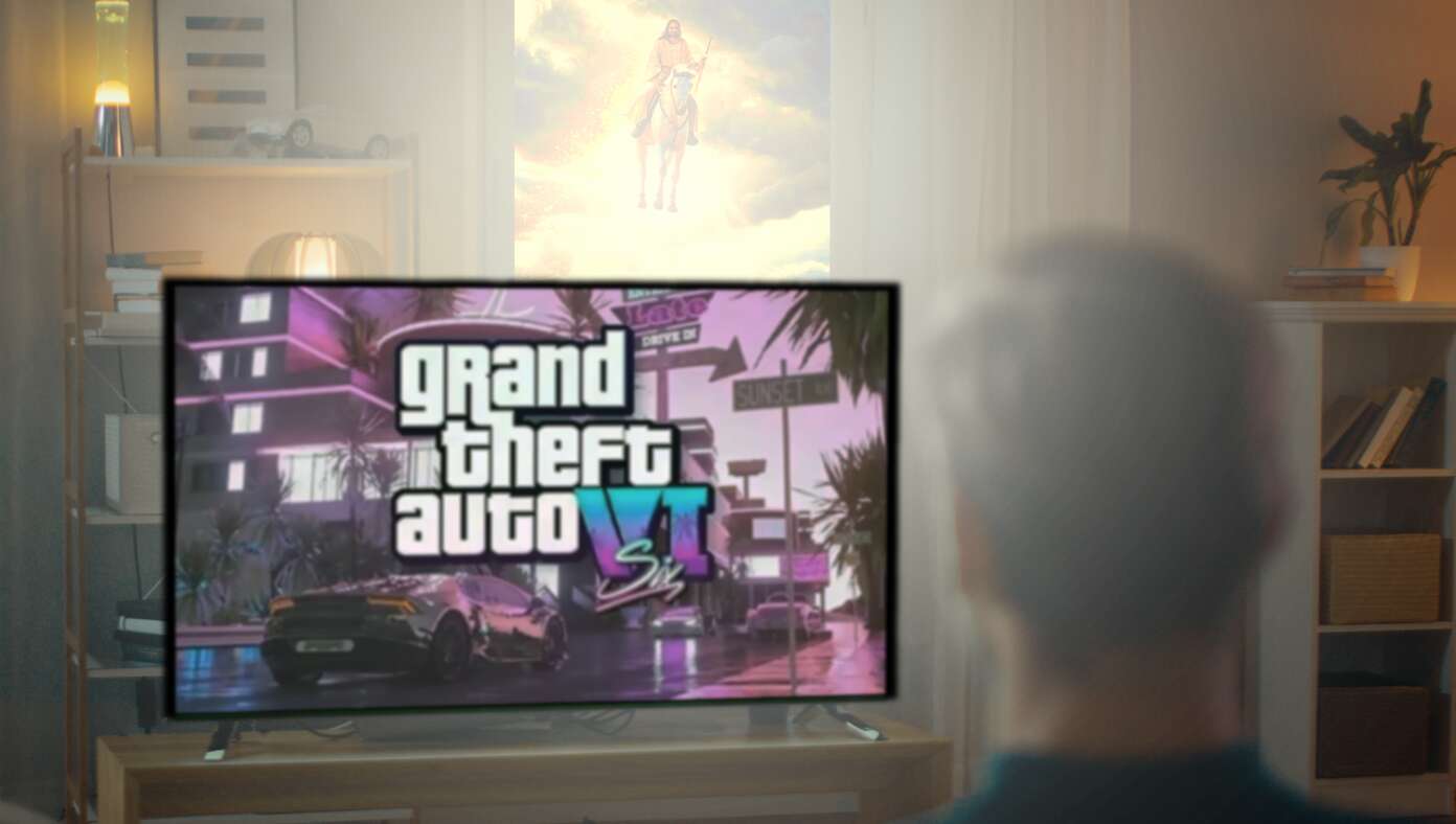 Rockstar Announces ‘GTA 6’ Is Now Available And Oh No There’s The Trumpet Of God And The World Is Ending! #BabylonBee – NEW YORK, NY — In a reversal of yesterday’s announcement, Rockstar Games revealed that the hotly anticipated Grand Theft Auto VI is, in fact, available now. Rockstar President and co-founder Sam Houser confirmed that the game was finally completed and ready for digital download immediately — unfortunately, the trumpet of God has sounded and everyone is now out of time.