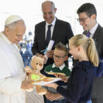 Seeing everyone as a brother or sister is part of Christianity, pope says #Catholic – VATICAN CITY (CNS) — Being a Christian means recognizing every person as a brother or sister and always being ready to lend a helping hand, Pope Leo XIV said.
“Brothers and sisters support each other in hardship, they do not turn their back on those who are in need, and they weep and rejoice together in the active pursuit of unity, trust and mutual reliance,” the pope said Nov. 12 at his weekly general audience.
Continuing his series of audience talks on “Jesus our hope,” the pope said he wanted to look specifically at Jesus’ command to his followers that they love one another.
Relationships support and enrich human life and make it possible to survive, grow and learn, he said. They are an antidote to “loneliness and even a narcissism that is concerned with others only out of self-interest.”
But even more, the pope said, fraternity is “an essential feature of Christianity, which ever since the beginning has been the proclamation of the Good News destined for the salvation of all, never in an exclusive or private form.”
Click here to subscribe to our weekly newsletter.
As sons and daughters of God, he said, it is clear that all people are brothers and sisters to each other.
In a world torn by war and division, he said, it is “more urgent today than ever, to reflect on the greeting with which St. Francis of Assisi addressed everyone, regardless of their geographical, cultural, religious and doctrinal origins: ‘omnes fratres’ (brothers and sisters all).”
St. Francis “placed all human beings on the same level, precisely because he recognized them in their common destiny of dignity, dialogue, welcome and salvation,” the pope said.
Summarizing his talk in English, Pope Leo said that St. Francis of Assisi “knew that everyone has the same needs: to be respected, welcomed, heard and saved. Indeed, this is the Good News and a core tenet of our Christian faith: God’s saving love is for everyone, no exceptions.”
Addressing Portuguese speakers, the pope said Jesus calls his followers to live fraternity “through concrete gestures, words and actions.”
Christians, he added, are called to “a continual striving to outdo one another in mutual respect and reciprocal care.”
“May the Lord free us from all selfishness and division and renew us in hope that we may faithfully imitate his generous love for all people,” he prayed. Seeing everyone as a brother or sister is part of Christianity, pope says #Catholic – VATICAN CITY (CNS) — Being a Christian means recognizing every person as a brother or sister and always being ready to lend a helping hand, Pope Leo XIV said.
“Brothers and sisters support each other in hardship, they do not turn their back on those who are in need, and they weep and rejoice together in the active pursuit of unity, trust and mutual reliance,” the pope said Nov. 12 at his weekly general audience.
Continuing his series of audience talks on “Jesus our hope,” the pope said he wanted to look specifically at Jesus’ command to his followers that they love one another.
Relationships support and enrich human life and make it possible to survive, grow and learn, he said. They are an antidote to “loneliness and even a narcissism that is concerned with others only out of self-interest.”
But even more, the pope said, fraternity is “an essential feature of Christianity, which ever since the beginning has been the proclamation of the Good News destined for the salvation of all, never in an exclusive or private form.”
Click here to subscribe to our weekly newsletter.
As sons and daughters of God, he said, it is clear that all people are brothers and sisters to each other.
In a world torn by war and division, he said, it is “more urgent today than ever, to reflect on the greeting with which St. Francis of Assisi addressed everyone, regardless of their geographical, cultural, religious and doctrinal origins: ‘omnes fratres’ (brothers and sisters all).”
St. Francis “placed all human beings on the same level, precisely because he recognized them in their common destiny of dignity, dialogue, welcome and salvation,” the pope said.
Summarizing his talk in English, Pope Leo said that St. Francis of Assisi “knew that everyone has the same needs: to be respected, welcomed, heard and saved. Indeed, this is the Good News and a core tenet of our Christian faith: God’s saving love is for everyone, no exceptions.”
Addressing Portuguese speakers, the pope said Jesus calls his followers to live fraternity “through concrete gestures, words and actions.”
Christians, he added, are called to “a continual striving to outdo one another in mutual respect and reciprocal care.”
“May the Lord free us from all selfishness and division and renew us in hope that we may faithfully imitate his generous love for all people,” he prayed.