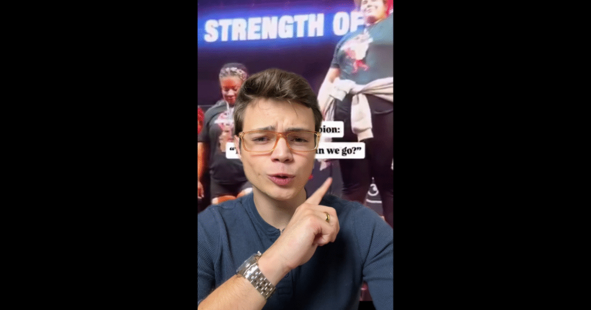 Victor Reacts: The World’s Strongest Woman Was A Man? (VIDEO) –
For a short while, the worlds strongest woman was actually a man.
The post Victor Reacts: The World’s Strongest Woman Was A Man? (VIDEO) appeared first on The Gateway Pundit. Victor Reacts: The World’s Strongest Woman Was A Man? (VIDEO) –
For a short while, the worlds strongest woman was actually a man.
The post Victor Reacts: The World’s Strongest Woman Was A Man? (VIDEO) appeared first on The Gateway Pundit.