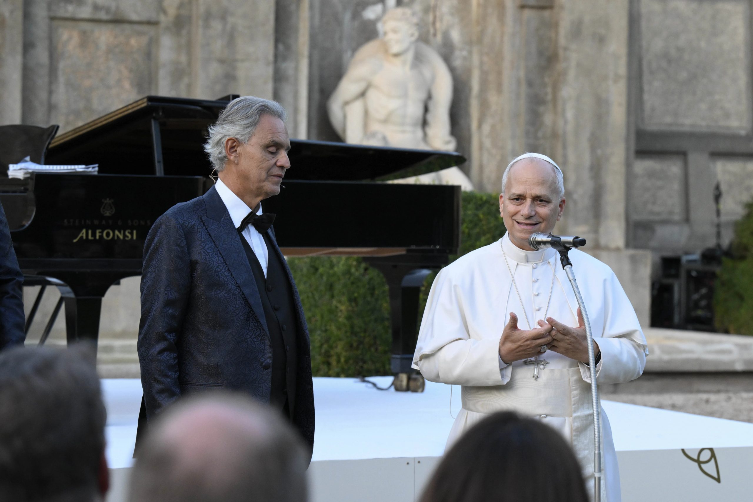 6 Catholic public figures who made major headlines in 2025 – #Catholic – 
 
 Pope Leo XIV, Pope Francis, Michael Iskander, Bishop Mark Seitz, Cardinal Pierbattista Pizzaballa, and Andrea Bocelli. Credit: Vatican Media; ALBERTO PIZZOLI/AFP via Getty Images; Jason Davis/Getty Images; Hakim Shammo/EWTN News; Latin Patriarchate of Jerusalem; Franco Origlia/Getty Images

ACI Prensa Staff, Dec 29, 2025 / 07:00 am (CNA).
The year 2025 will be etched in the memory of the Catholic Church for various profoundly significant events, including the death of Pope Francis, the election of a new pontiff, and a series of testimonies of faith that resonated throughout the world.Below we take a look back at six Catholic public figures who made major headlines this past year.1. Pope FrancisPope Francis offers Mass in St. Peter’s Basilica on Easter Sunday April 4, 2021. – Credit: Vatican MediaPope Francis passed away on April 21, Easter Monday, after a pontificate marked by pastoral closeness, defense of the poorest, and a missionary approach of reaching out to the peripheries. His legacy of mercy and dialogue left a profound mark on the universal Church, and his death was a moment of sorrow for millions.His last act of love for the Church was on Easter Sunday, April 20, during the urbi et orbi blessing. Francis appeared on the balcony of the central loggia of St. Peter’s Basilica to impart the blessing to the crowd of pilgrims that filled St. Peter’s Square and the surrounding area.2. Pope Leo XIVPope Leo XIV greets pilgrims gathered in St. Peter’s Square at the Vatican for the Angelus on December 14, 2025. | Vatican MediaElected in May following the conclave convened after the death of Pope Francis, Leo XIV began his pontificate with a strong emphasis on ecclesial communion, doctrinal continuity, and pastoral closeness to the poor. In October, he released his apostolic exhortation Dilexi Te (“I Have Loved You”), focused on love for the poor and the urgency of placing those most in need at the heart of the Church’s mission.The Holy Father marked significant milestones throughout 2025, such as the canonization of contemporary saints — including Carlo Acutis and Pier Giorgio Frassati — his ongoing strong support for the Jubilee of Hope, and repeated calls for ecumenism, dialogue, and peace, especially during his first apostolic journey to Turkey and Lebanon.3. Cardinal Pierbattista PizzaballaCardinal Pierbattista Pizzaballa, Latin patriarch of Jerusalem, imparts the blessing in front of the aedicule of the Holy Sepulcher on Friday, Oct. 27, 2023, where Jesus’ tomb is venerated. Here ends the Way of the Cross that the Franciscan friars celebrate every Friday. – Credit: Marinella BandiniCardinal Pierbattista Pizzaballa was one of the clearest voices of the Church amid the tragedy of war in the Holy Land. As Latin patriarch of Jerusalem, he bore witness to the suffering of Christians and civilians in Gaza and Israel, denouncing the violence and reminding everyone that Christ is present, “crucified in the wounded.” His messages to young people, the faithful, and international leaders solidified his position as a moral authority who consistently called for peace, reconciliation, and respect for human dignity.His pastoral leadership was also expressed in concrete actions: visiting communities affected by the war, celebrating the feast of Our Lady Queen of Palestine, accompanying persecuted Christians, and traveling to the United States to raise awareness and funds for the Holy Land.4. Bishop Mark SeitzBishop Mark Seitz of El Paso, Texas, speaks with EWTN News on Oct. 9, 2025, at the Vatican. | Credit: EWTN NewsThe bishop of El Paso, Texas, Mark Seitz, has established himself as one of the country’s strongest voices in defense of migrants. From a diocese located right on the border with Mexico, he clearly affirmed that immigration is above all a “matter of the Gospel” and not merely a political debate. His encouragement for bipartisan legislative initiatives such as the Dignity Act and his criticism of immigration policies that he considered “contrary to moral law” reflected a pastoral approach centered on human dignity, the preferential option for the poor, and the formation of consciences.In addition, his leadership went beyond the national scene as he presented Pope Leo XIV with testimonies and letters from migrant families living in fear of deportation, a gesture that visibly moved the pontiff. He also promoted the “Cabrini Commitment” during National Migration Week and, along with his diocese, received the 2025 Pax Christi International Peace Award.5. Michael IskanderMichael Iskander as David in Prime Video’s “House of David.” | Credit: Jonathan Prime/PrimeThe American-Egyptian actor Michael Iskander, known for playing King David in the Prime Video series “House of David,” delivered one of the most inspiring testimonies of faith of the year when he converted to Catholicism in 2025.Although he was raised in the Coptic Orthodox Church, Iskander shared that his conversion was a “calling from God” that he felt deeply after an inner experience during a visit to St. Patrick’s Cathedral in Manhattan.6. Andrea BocelliPope Leo XIV on Friday, Sept. 5, 2025, officially inaugurated the Laudato Si’ Village in Castel Gandolfo with a liturgical celebration highlighting the “vocation” of every person to care for creation, including a performance by Andrea Bocelli. | Credit: Vatican MediaThe renowned Italian tenor Andrea Bocelli was one of the most influential Catholic figures of 2025 thanks to his testimony of faith and his participation in key events in the life of the Church.On Sept. 13, Bocelli sang in St. Peter’s Square during the historic “Grace for the World” concert, held at the Vatican to close the World Meeting on Human Fraternity, where he offered performances of profound spiritual content and emphasized the centrality of faith, peace, and fraternity. Days earlier, after singing before Pope Leo XIV at the inauguration of the Borgo Laudato Si’ ecological project, he stated that the Holy Father is “a beacon to guide us in these complex times.”This story was first published by ACI Prensa, CNA’s Spanish-language news partner. It has been translated and adapted by CNA.