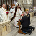 DePaul principal knighted into Equestrian Order at St. Patrick’s Cathedral #Catholic – On Oct. 11, Cardinal Timothy Dolan, archbishop of New York, knighted Russell D. Petrocelli, principal of DePaul Catholic High School in Wayne, N.J., along with other new knights into the Eastern Lieutenancy of the Equestrian Order of the Holy Sepulchre of Jerusalem during an investiture Mass at St. Patrick’s Cathedral in New York City.
The Eastern Lieutenancy of the Equestrian Order of the Holy Sepulchre of Jerusalem is an association of Roman Catholic Christian faithful entrusted with an important mission from the Holy Father — to serve as witnesses to the Christian faith and supporters and protectors of the Church and the living Christian communities in the Holy Land.

Click here to subscribe to our weekly newsletter.

The Order’s mandate dates back to the crusader knights, who were responsible for protecting Christian pilgrims traveling to the sacred sites. Today, the Order’s members continue to aid the Church in the Holy Land and to strengthen the practice of Christian life amongst its members.
Petrocelli is also principal of the DePaul Catholic 8th Grade Prep, immediate past president of the New Jersey State Interscholastic Athletic Association (NJSIAA), and a member of the NJSIAA Executive Committee, Non-Public North B.