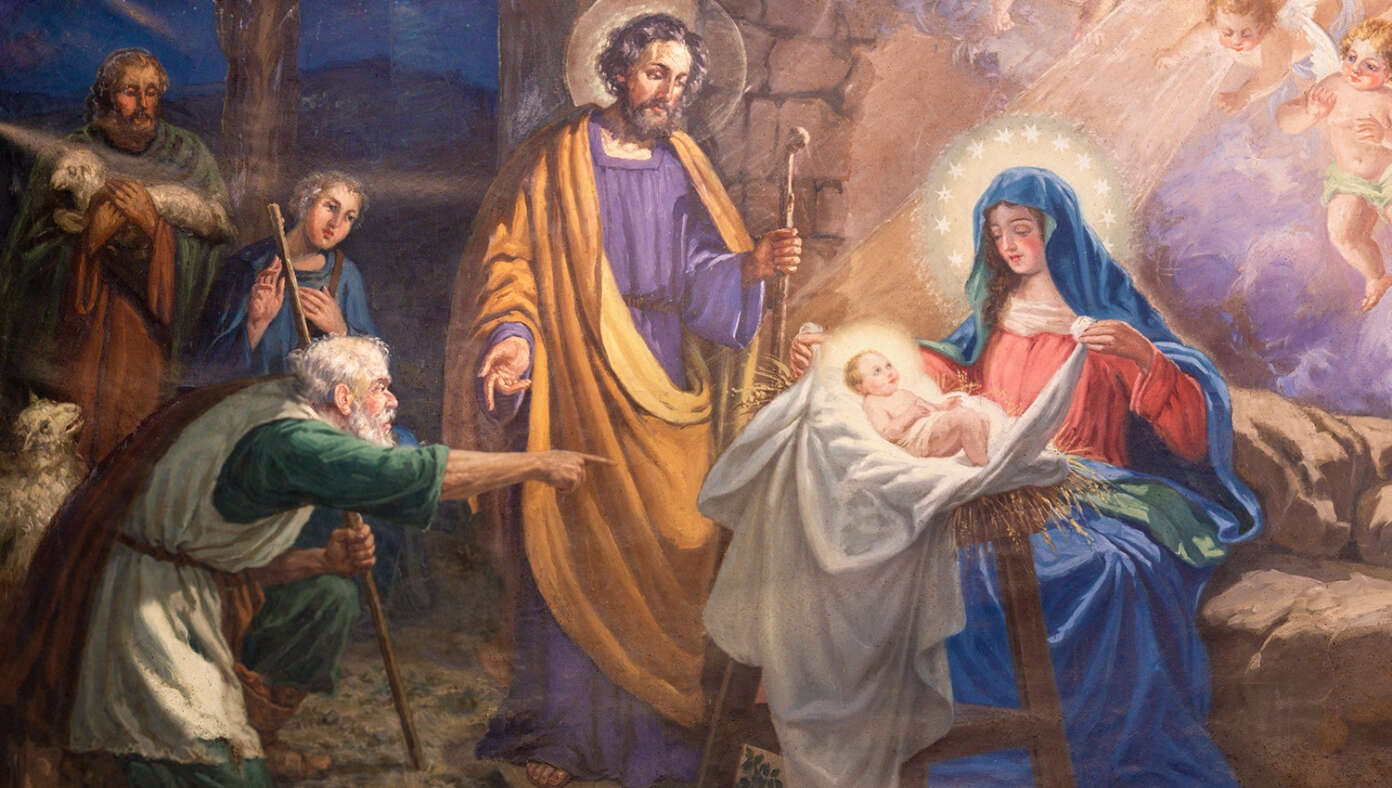 ‘Do You Think This Is Him?’ Asks Shepherd Pointing To Baby With Glowing Halo #BabylonBee – BETHLEHEM — Shepherds began to believe they may have found the Christ child after discovering a baby with a glowing halo hovering above its head.