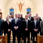 K of C Marquette Council 588 welcomes new Knights #Catholic – The Knights of Columbus Marquette Council 588 initiated four new Knights through the CUF Exemplification Ceremony at St. Thomas of Aquin in Ogdensburg on Sunday, Dec. 12, during the council’s first organically-run ceremony. “CUF” stands for Charity, Unity, and Fraternity — three of the four principles of the Knights of Columbus. Welcomed were Nick Franco, Mike Gaines, Kevin Marchut, and Rick Turk.

Click here to subscribe to our weekly newsletter.