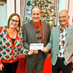 Pompton Lakes Knights’ fund drive benefits people with disabilities #Catholic – Pictured is Dave Coppola, (center) of the Knights of Columbus Marian Council 3801 in Pompton Lakes, N.J., presenting a donation to Scott Milliken, CEO of Catholic Charities of the Paterson Diocese in New Jersey, and Joanna Miller, executive director of the Department for Persons with Disabilities, part of Catholic Charities, during Catholic Charities’ recent annual Christmas party at the Brownstone in Paterson, N.J. The donation was made possible through the knights’ annual disabilities drive.

Click here to subscribe to our weekly newsletter.