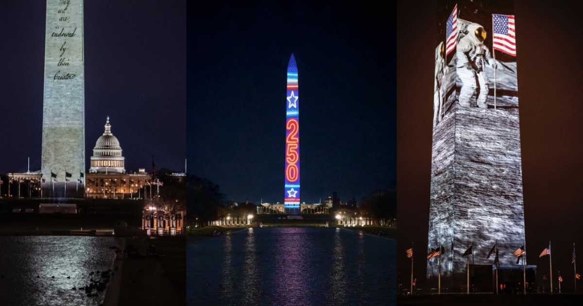 WATCH LIVE: Trump Kicks off America’s 250th Year with New Years Show and Washington Monument Lighting to Tell the Story of America – 
The Washington Monument is the home of a New Year’s Eve show in Washington, D.C.
The post WATCH LIVE: Trump Kicks off America’s 250th Year with New Years Show and Washington Monument Lighting to Tell the Story of America appeared first on The Gateway Pundit.