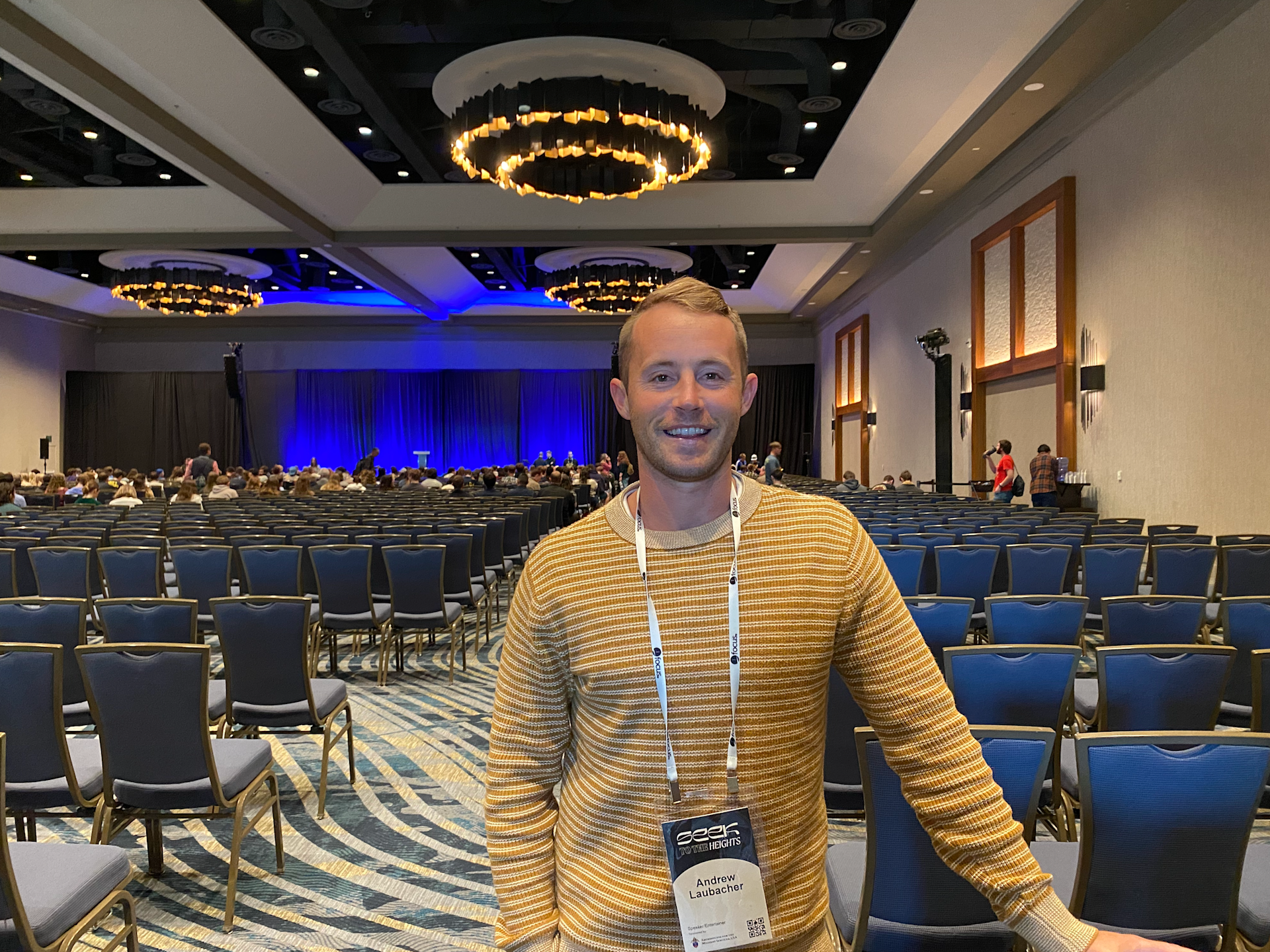 At SEEK 2026, young Catholics urged to use technology intentionally, as a tool #Catholic 
 
 Andrew Laubacher, executive director of Humanality, ahead of his talk at SEEK 2026 in Denver, Colorado on Jan. 2, 2026. Credit: Francesca Fenton/EWTN News

Jan 3, 2026 / 17:56 pm (CNA).
In 2018, Andrew Laubacher, a touring Catholic musician at the time, decided to quit social media completely. Despite his recording label telling him that he was making a terrible decision, he was exhausted from the impact it was having on his life and felt God calling him to make this change.Fast-forward to today and Laubacher is now the executive director of Humanality, a nonprofit organization that “exists to help people discover freedom through an intentional relationship with technology” and offers individuals help to break their digital addiction through a 12-week digital detox program.Speaking to hundreds of young Catholics at SEEK 2026 in Denver, Colorado, on Jan. 2, he explained how social media can become addictive and have negative effects on the human person – including depression, anxiety, and body image issues – and offered tips on how individuals can use technology practically and intentionally.Laubacher began by highlighting data from the U.S. Centers for Disease Control and Prevention (CDC), which showed that the average U.S. life expectancy decreased for the first time between 2017 and 2019 and that “Americans are 10 times more likely to have a depressive illness than they were 60 years ago."Citing the federal data as well as research in Jonathan Haidt’s 2024 book “The Anxious Generation,” Laubacher explained that in 2010 a new feature was introduced on smartphones which led to “drastic increases in anxiety and depression.”What was this feature? The front-facing camera.“When that front-facing camera came out, all of a sudden our lives became self-defining,” he argued.Laubacher shared how he saw this play out in his own life – constantly comparing himself and his life to others, experiencing lust, feeling lonely, and wasting his time mindlessly scrolling through his feeds.“These technologies affected me in many different ways,” he said, “And when I made that leap [off social media] everything got better. My friendships got better, my purity, my productivity, my prayer got better. Everything started to improve.”“So you guys, the way that you've grown up with these technologies has literally changed everything… It's changed the way you think. It's changed the way you behave. It's changed the way you relate to one another. It's changed the way you sleep. It's changed the way you perceive reality,” Laubacher told those gathered. “You have to understand algorithms are literally shaping your perception of what is true. And if you are living your life scrolling and getting stuck into these platforms like me you're not necessarily as you want to be.”Laubacher said that the average 18-year-old in 2025 is on pace to have a 90-year life span. He then broke this down into how many months one might spend doing different activities such as eating, sleeping, going to school or work, and driving. Over the course of one's life, the average person is left with “334 months of free time – this is where you fall in love. This is where you create music, this is where you write that book, this is where you go on the trip with your loved ones. This is where you discover your vocation,” Laubacher said.“Right now, of those 334 months, 93% of that time is going to be spent on the screen,” he said. “At the end of your lives, you in this crowd will have looked at the screen for 27 years of your life." "And friends, my mission is to help you get that time back into your life. So you can invest that time and attention into the things that matter most.”Offering those gathered practical tools to gain more freedom from digital media, Laubacher highlighted three of the 11 ways Humanality’s digital detox program aims to help individuals gain a more human way to be – be light, be giving, and be present.“Be light” focuses on individuals stopping the nighttime scrolling and beginning to acknowledge the difference between daytime and nighttime. Laubacher explained that people spend 90% of their time indoors versus 100 years ago when people spent 90% of their time outdoors. Additionally, when people scroll on their phones at nighttime, the light from the screen tells the brain it’s daytime.“So, our separation from light in the daytime — and you scrolling yourself to sleep in the nighttime — is a huge reason for our mental health slash sleep disorder slash fatigue and exhaustion,” he said.“Be giving” turns the self-centered nature of social media to one where you “start to think outside of yourself,” which leads a person to be “more happy and more healthy when you live a life that is giving,” Laubacher explained.The last way Laubacher highlighted was “be present,” which aims to simply teach people how to be present with themselves, with others, and with God.
“Friends, I want to tell you right now, the scariest, best, most amazing adventure in your life is going to be learning to love God, your neighbor, and yourself,” Laubacher said. “And if I'm honest, I can love people pretty easily, but it's really hard for me to love myself most of the time. And I found that my technologies were not allowing me to get to know the person that God has created me to be.”“These three ways – there's a lot more – but these three ways I think if you start to implement in your day today you'll start to use technology as a tool and get out of these addictions.”