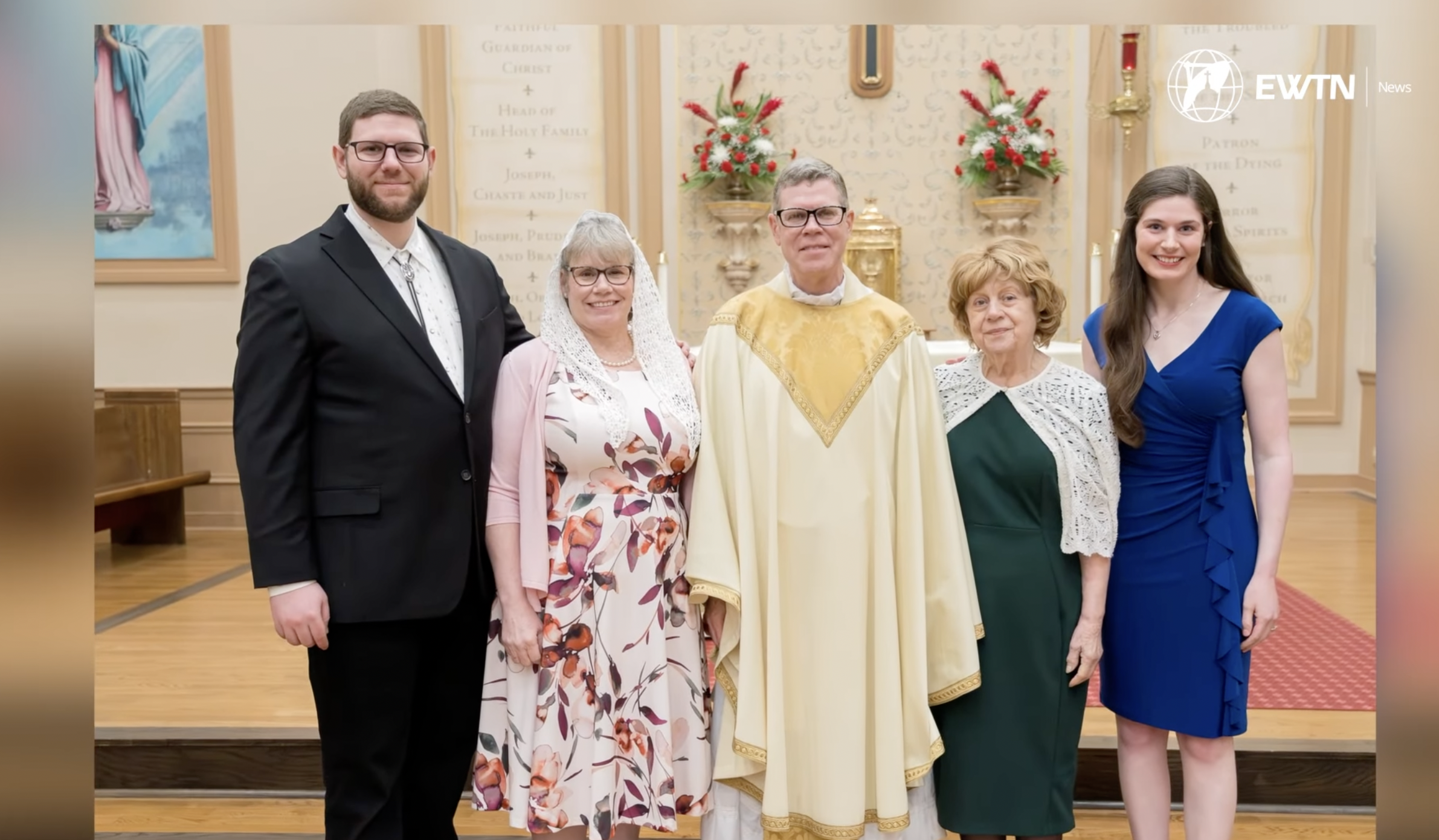 From Baptist pastor to Catholic priest: A unique journey to priesthood #Catholic 
 
 Father Travis Moger on the day of his ordination alongside his son, Mark; wife, Amelia; mother; and daughter, Maddy. | Credit: EWTN News screenshot

Jan 17, 2026 / 11:00 am (CNA).
Father Travis Moger has been a Catholic priest for just nine months, and his journey to ordination was a unique one. A former Baptist pastor and Navy chaplain, he was ordained in May 2025 in the Diocese of Wheeling-Charleston, West Virginia, seven years after he, his wife, and his son entered the Catholic Church.“I didn’t come into the Church in order to be a priest; God used prayer to draw me to the Catholic Church,” Moger told EWTN News reporter Julia Convery.During a military campaign as a Navy chaplain, Moger; his wife, Amelia; and his son, Mark, all separately began to feel the call toward Catholicism. While Moger was away, his wife had begun attending RCIA (Rite of Christian Initiation of Adults, which is now called OCIA — the Order of Christian Initiation of Adults).Father Thomas Falkenthal, Moger’s former Navy chaplain supervisor, witnessed the seeds being planted in Moger’s heart.“He was connecting with the liturgy. The Catholic Mass was certainly far from his tradition. I could tell it was touching him,” Falkenthal shared with Convery.“He didn’t realize it, but all the way back home in the United States his wife, Amelia, was going to RCIA and preparing to join the Catholic Church. So when he came home from that deployment, they both had something to share with each other. Now I think that’s an amazing movement of the Spirit to keep that couple so close," Falkenthal said.“It was definitely a God thing definitely to draw her towards the Catholic Church,” Moger added.After a five-year journey of study and conversion, Moger, his wife, and his son were received into the Catholic Church on Easter Sunday 2018.“I entered the Church not knowing if there would be a path to the priesthood for me,” Moger shared.Bishop Mark Brennan of the Diocese of Wheeling-Charleston explained that Pope Francis eventually granted Moger a dispensation from the usual requirement of celibacy for the Catholic priesthood, allowing him to be ordained a priest. The bishop also pointed out that he believes having a desire for a family is a trait that makes a good priest.“When I was a vocations director, I always looked for would this man make a good husband and father? If he would, then he’d probably make a good priest,” Brennan said.Moger also highlighted this trait as one that allows him to have a unique perspective into his now-spiritual fatherhood.“There’s something about being able to bring a child into the world and then nurture them and you’re fully invested in another person. And I think that experience does inform the way you look at spiritual fatherhood and the way you look at God’s fatherhood,” Moger said.Moger’s son, Mark, told EWTN News that his father’s newly found spiritual fatherhood has brought a “deeper spirituality” into their family.Maddy Cordle, Moger’s daughter, added: “I’ve had the privilege of watching his conversion from the beginning — same with my mom and my brother —and I just got to watch how it brought them so much closer to each other in their marriage, together as a family, but also really, really strengthened their relationship with God.”“To him there’s nothing more important than the impoverished and the cast aside. That’s his charism and you’ll see it throughout his ministry,” Mark added.Despite his unconventional journey to the priesthood, Moger sees it as the result of saying “yes” to God.“God honors it when we start moving in the direction that he’s leading us, trusting that he’s going to work it out,” he said.